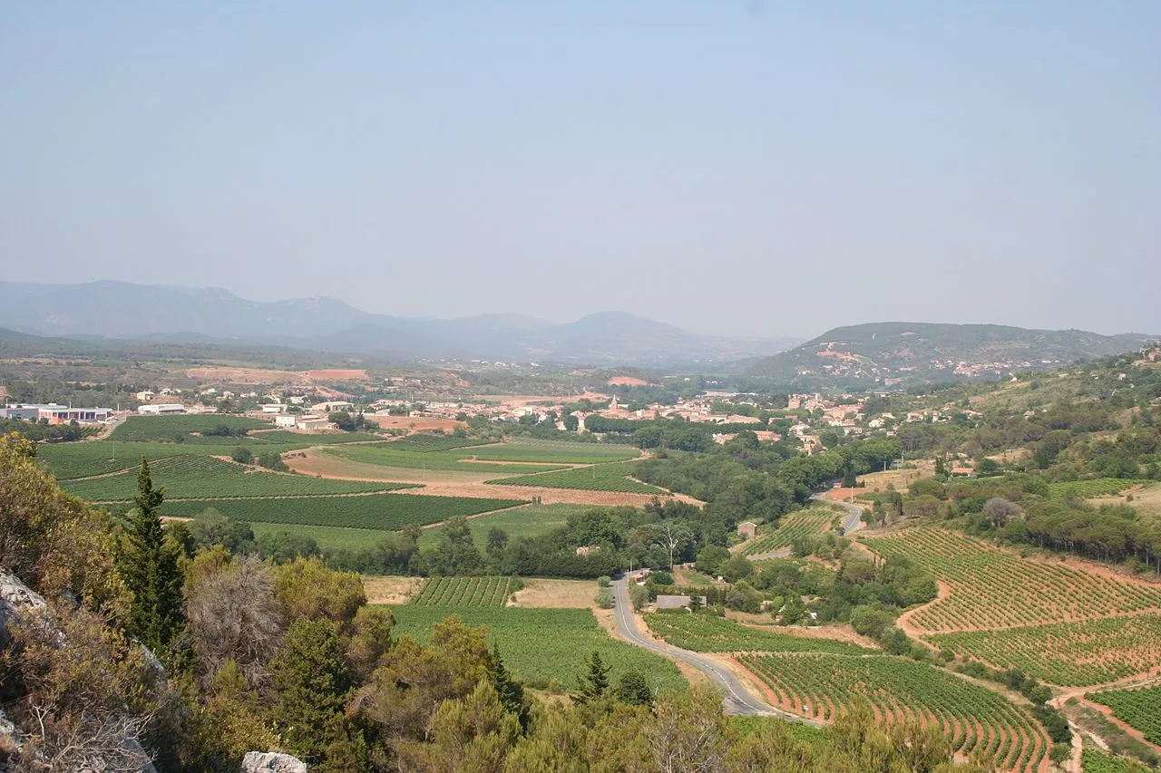 Vue de Saint-Chinian
