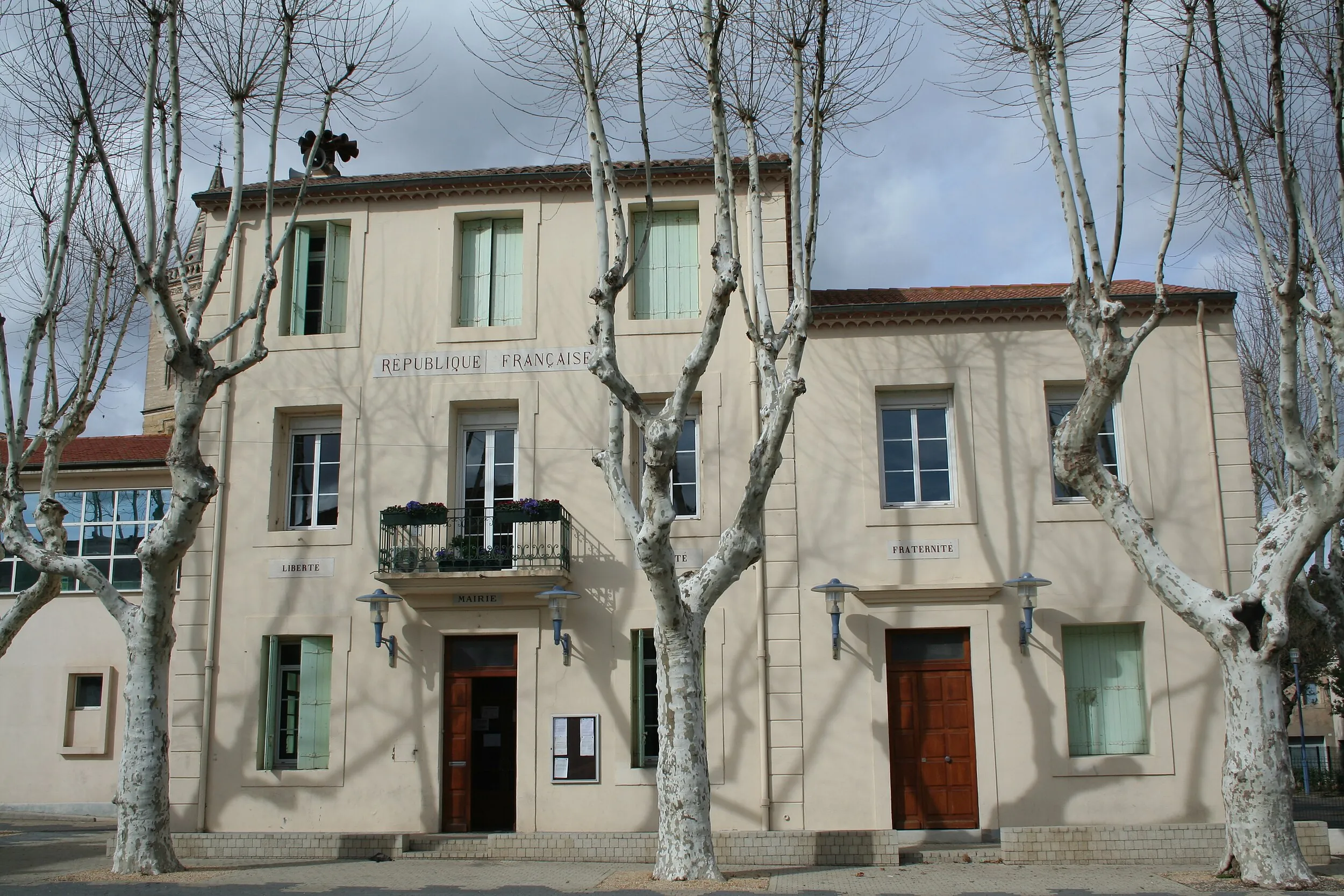 Vue de Saint-Thibéry