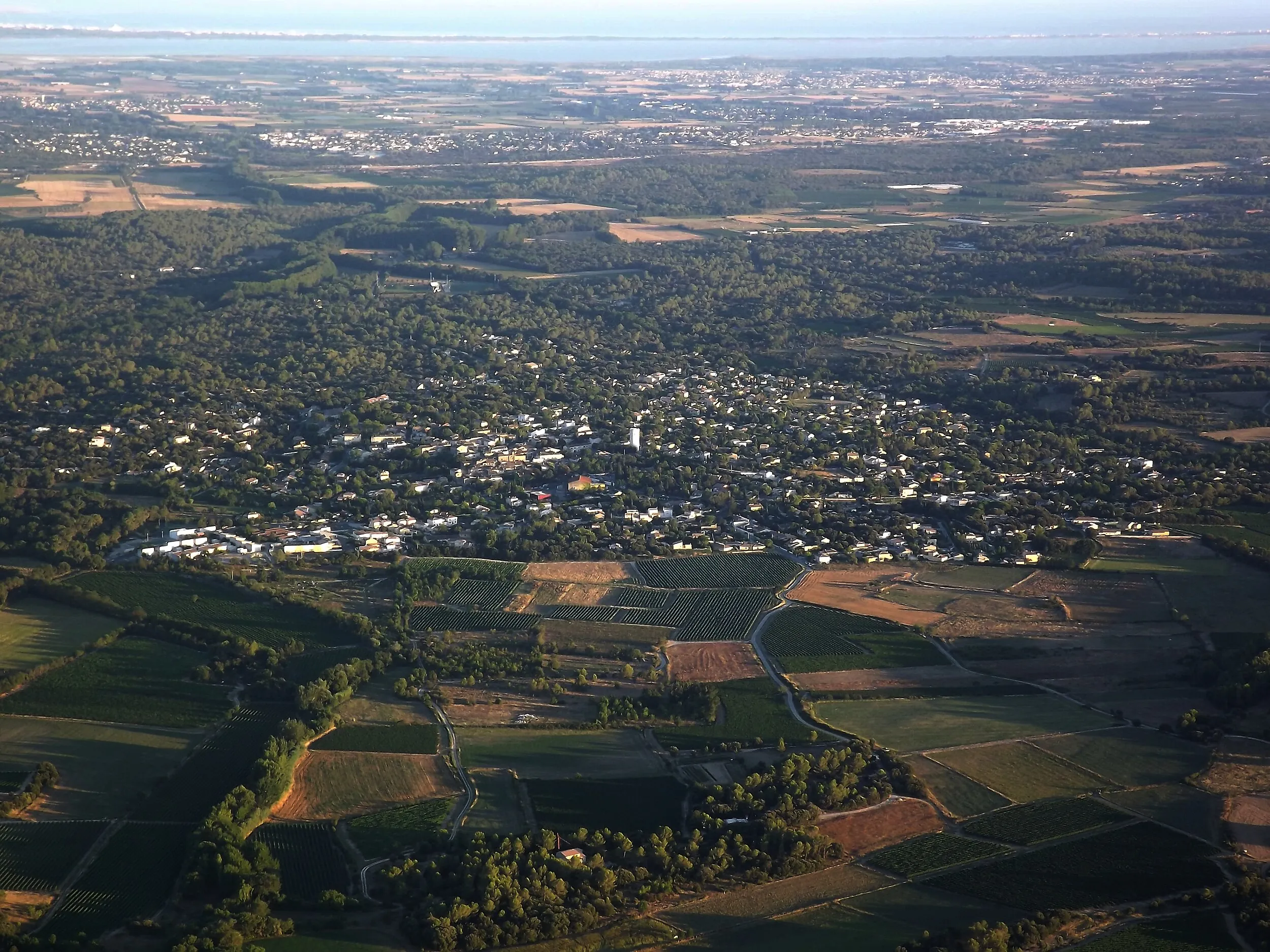 Vue de Sussargues