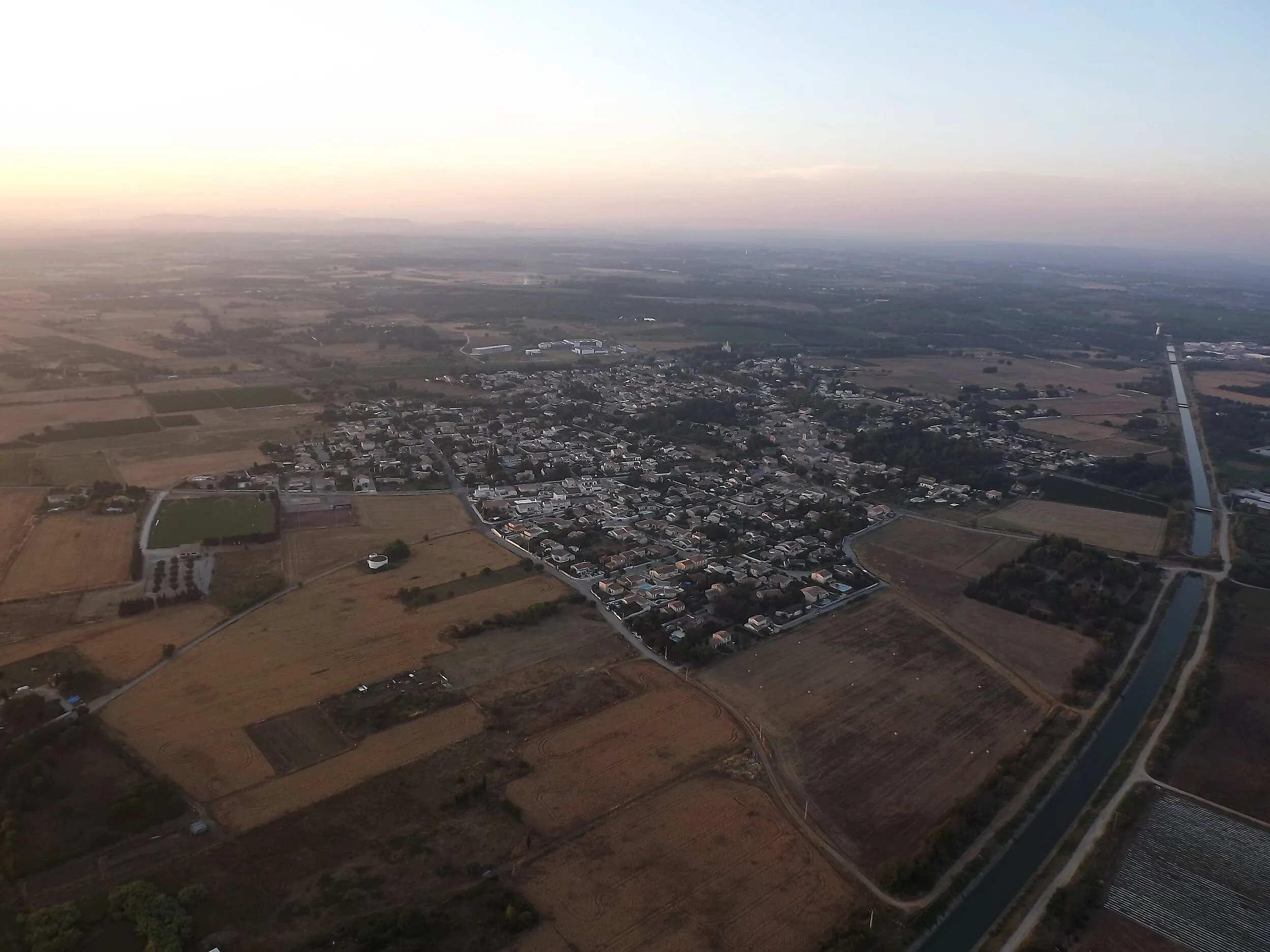 Vue de Valergues