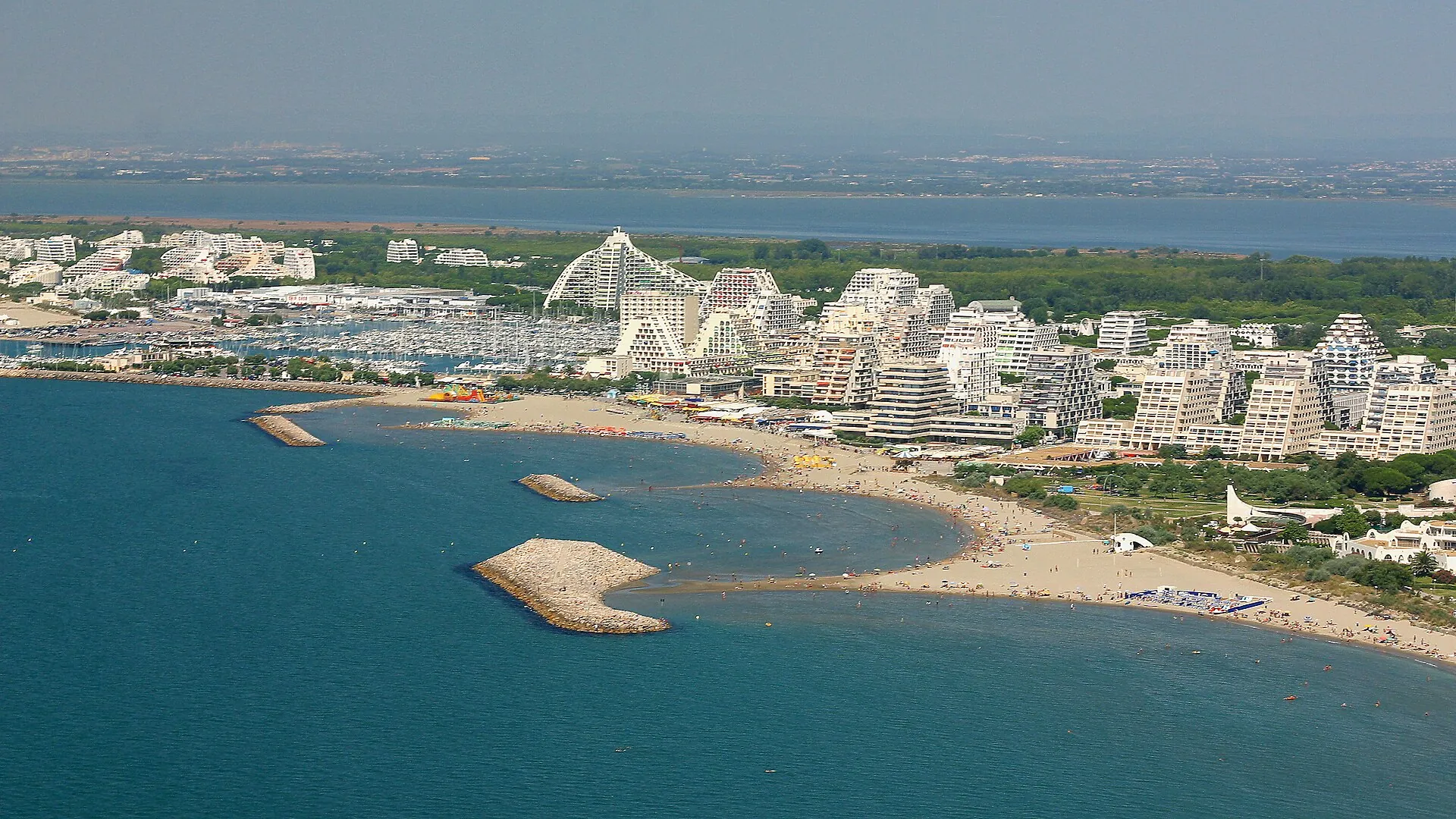 Vue de La Grande-Motte