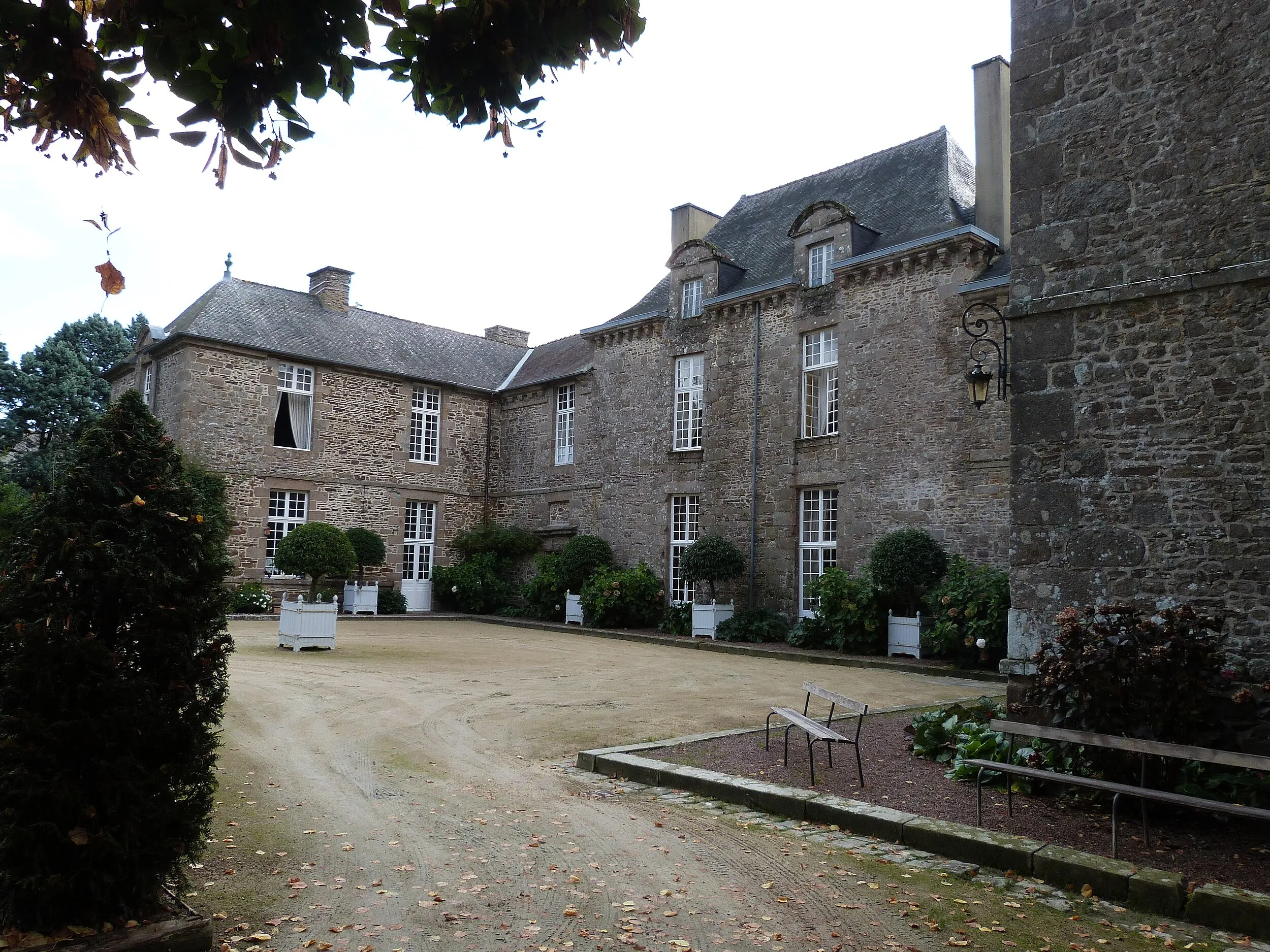 Vue de Bazouges-la-Pérouse