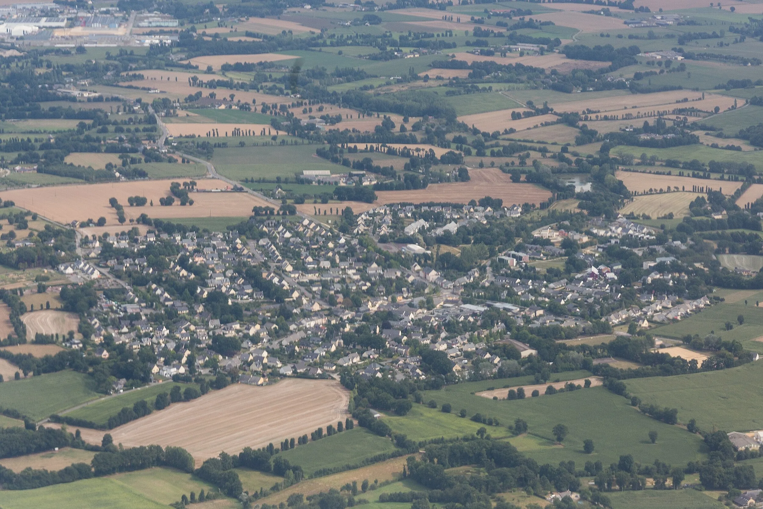 Vue de La Chapelle-Thouarault