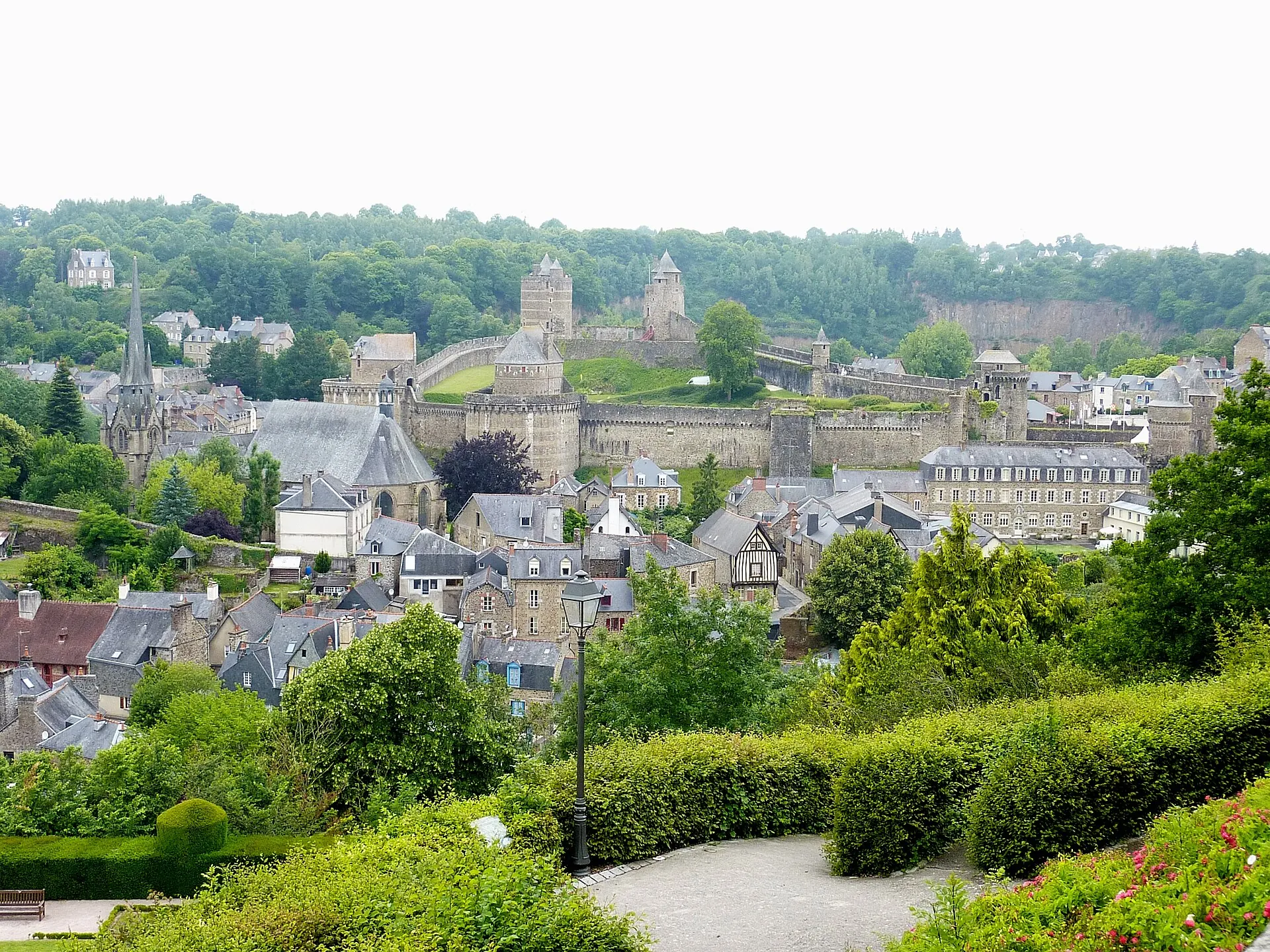 Vue de Fougères