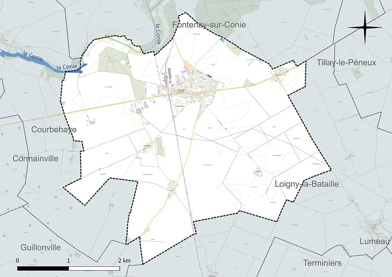 Vue de Orgères