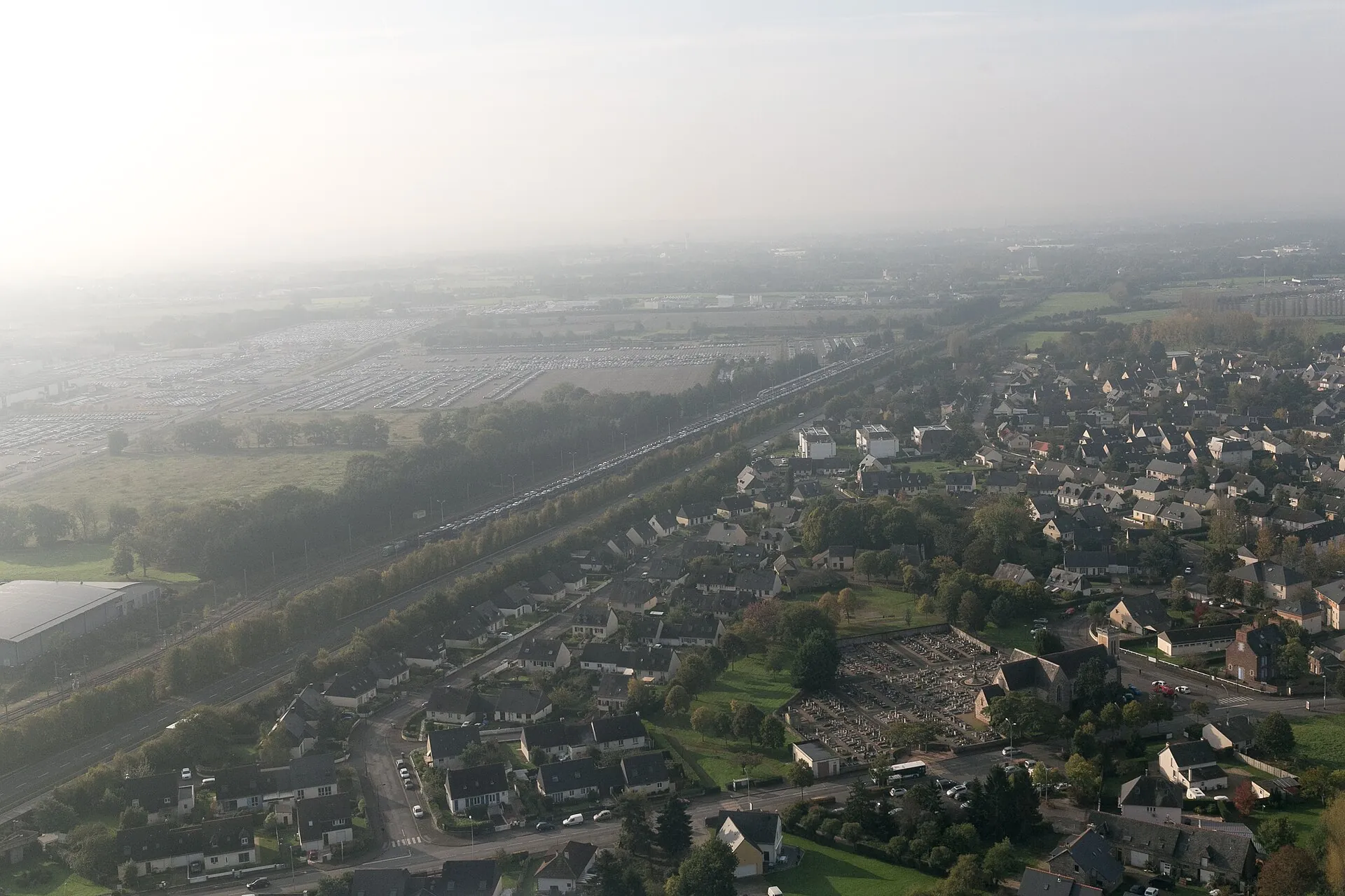 Vue de Saint-Jacques-de-la-Lande