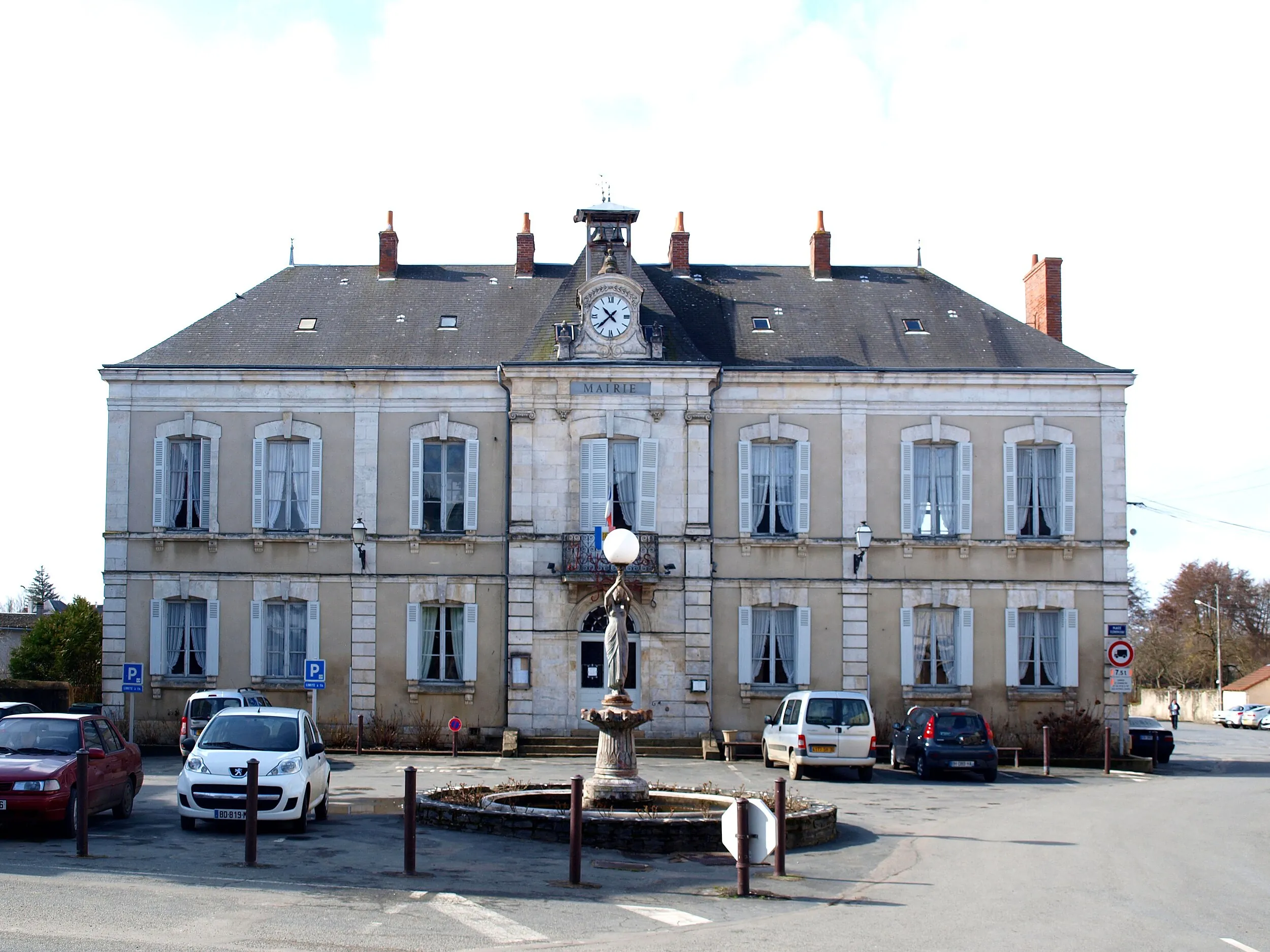 Vue de Neuvy-Saint-Sépulchre