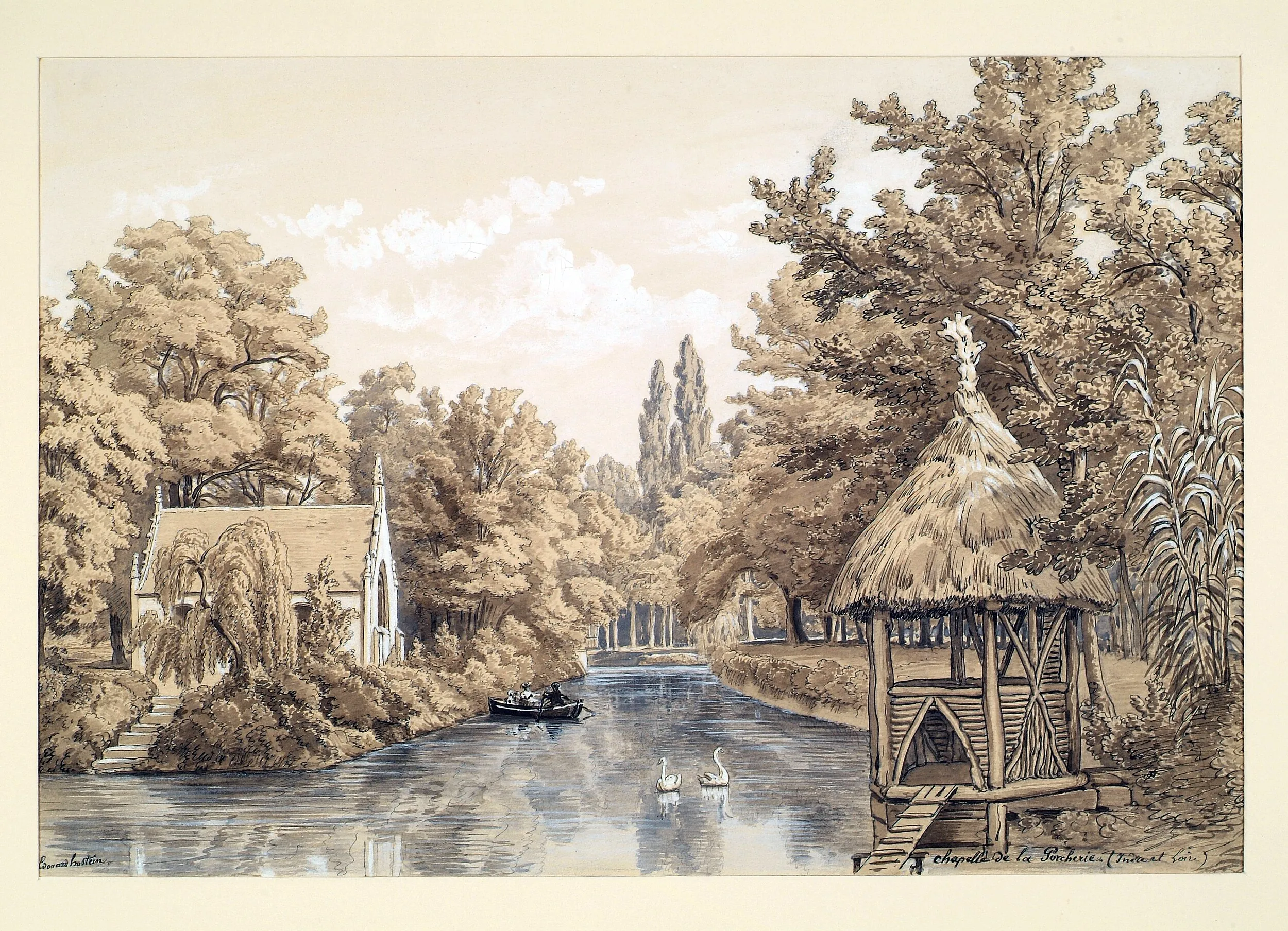 Vue de Chanceaux-sur-Choisille