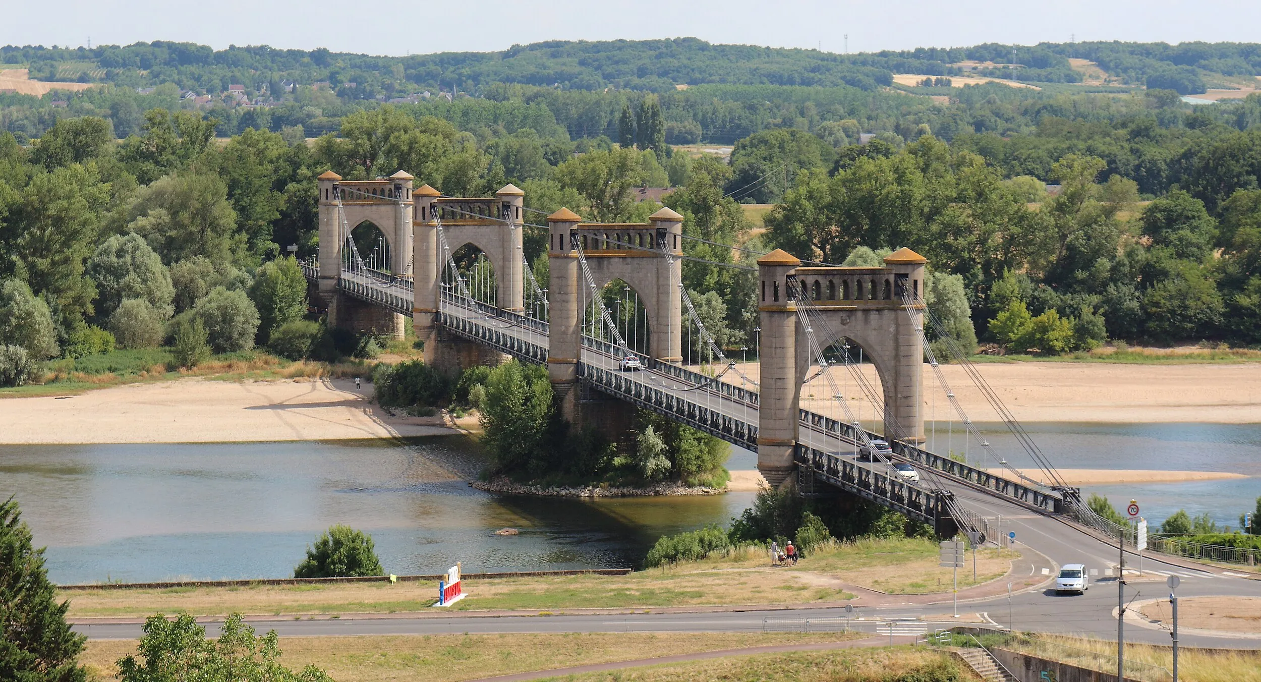 Vue de Langeais