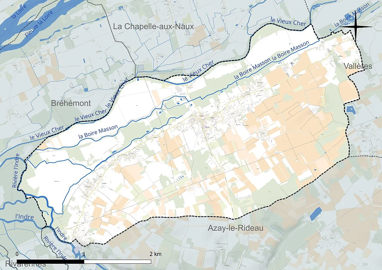 Vue de Lignières-de-Touraine