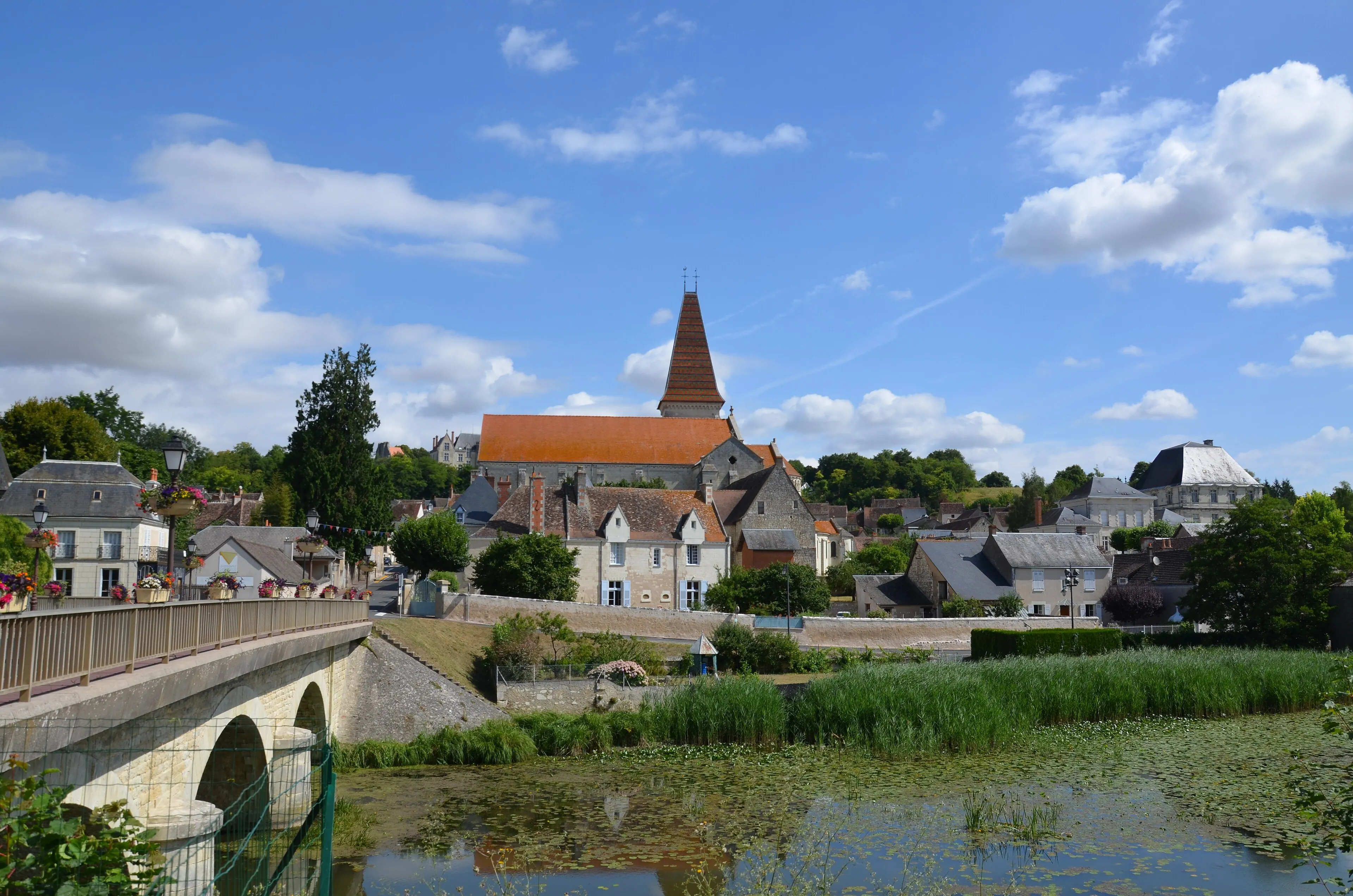 Vue de Preuilly-sur-Claise