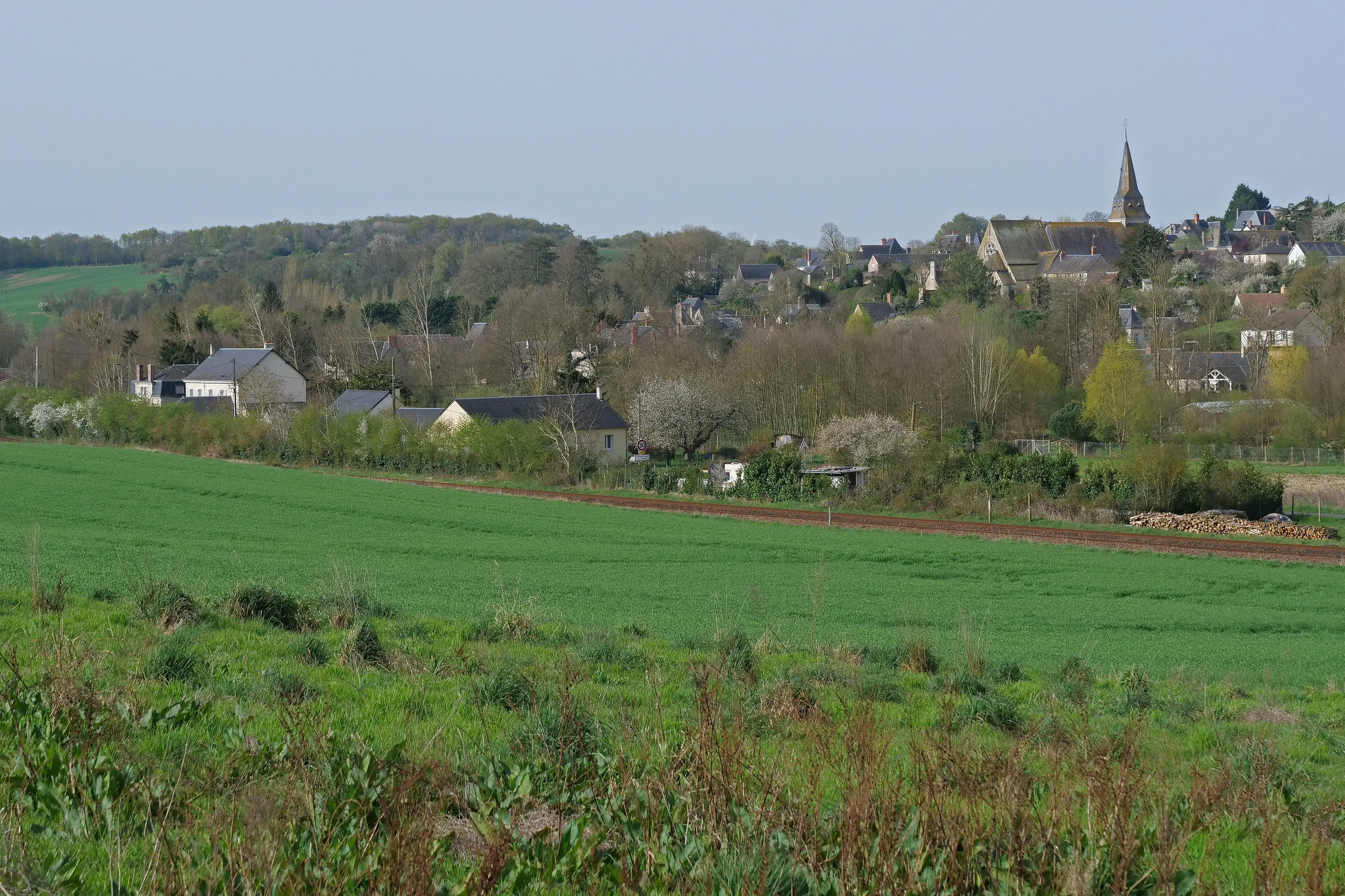 Vue de Saint-Christophe-sur-le-Nais