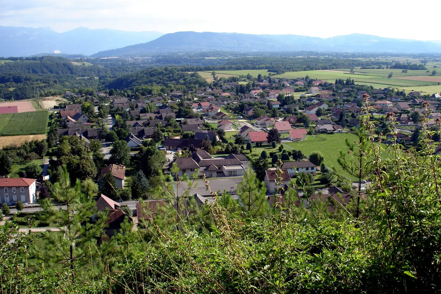 Vue de Apprieu