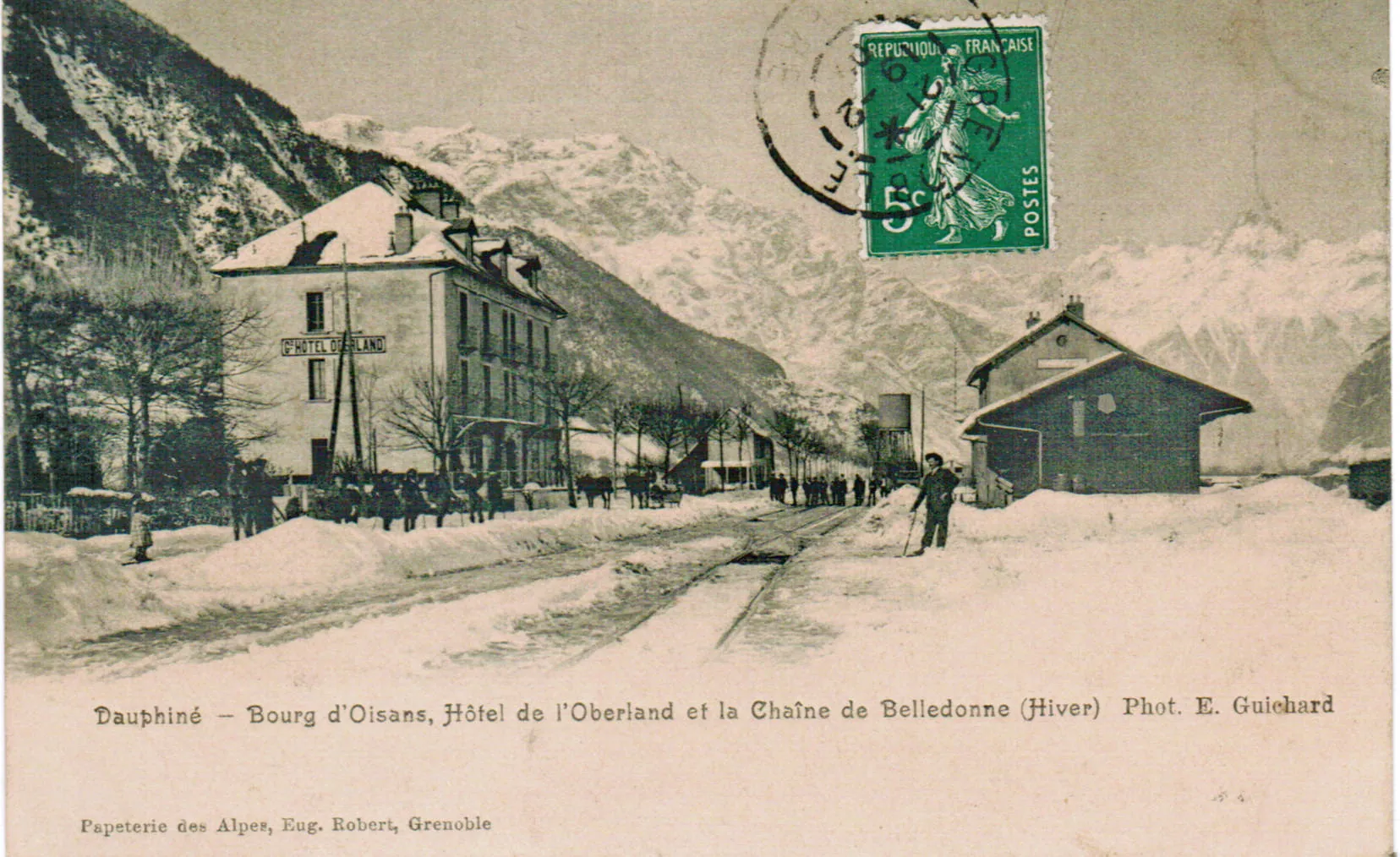 Vue de Le Bourg-d'Oisans