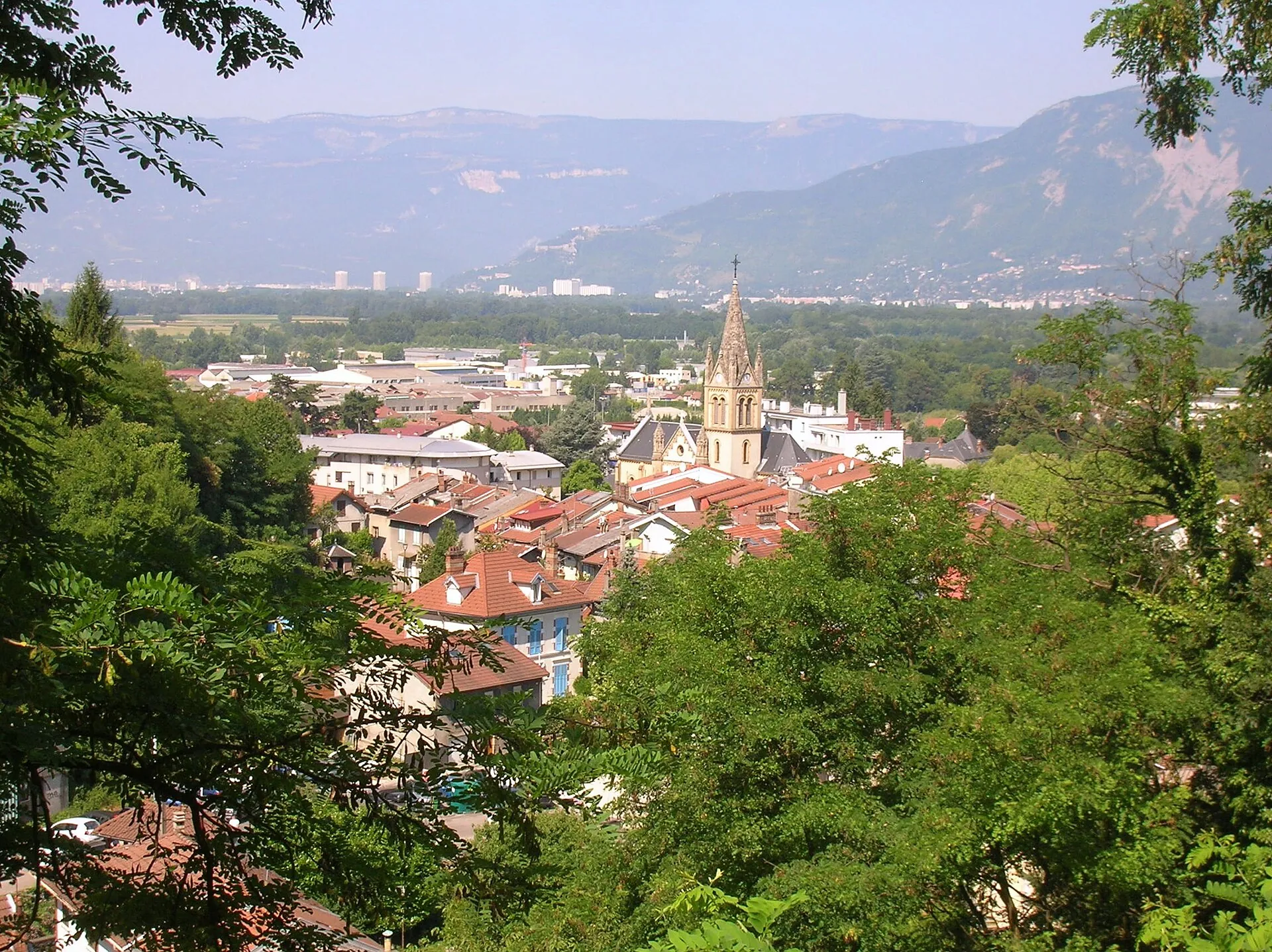 Vue de Domène