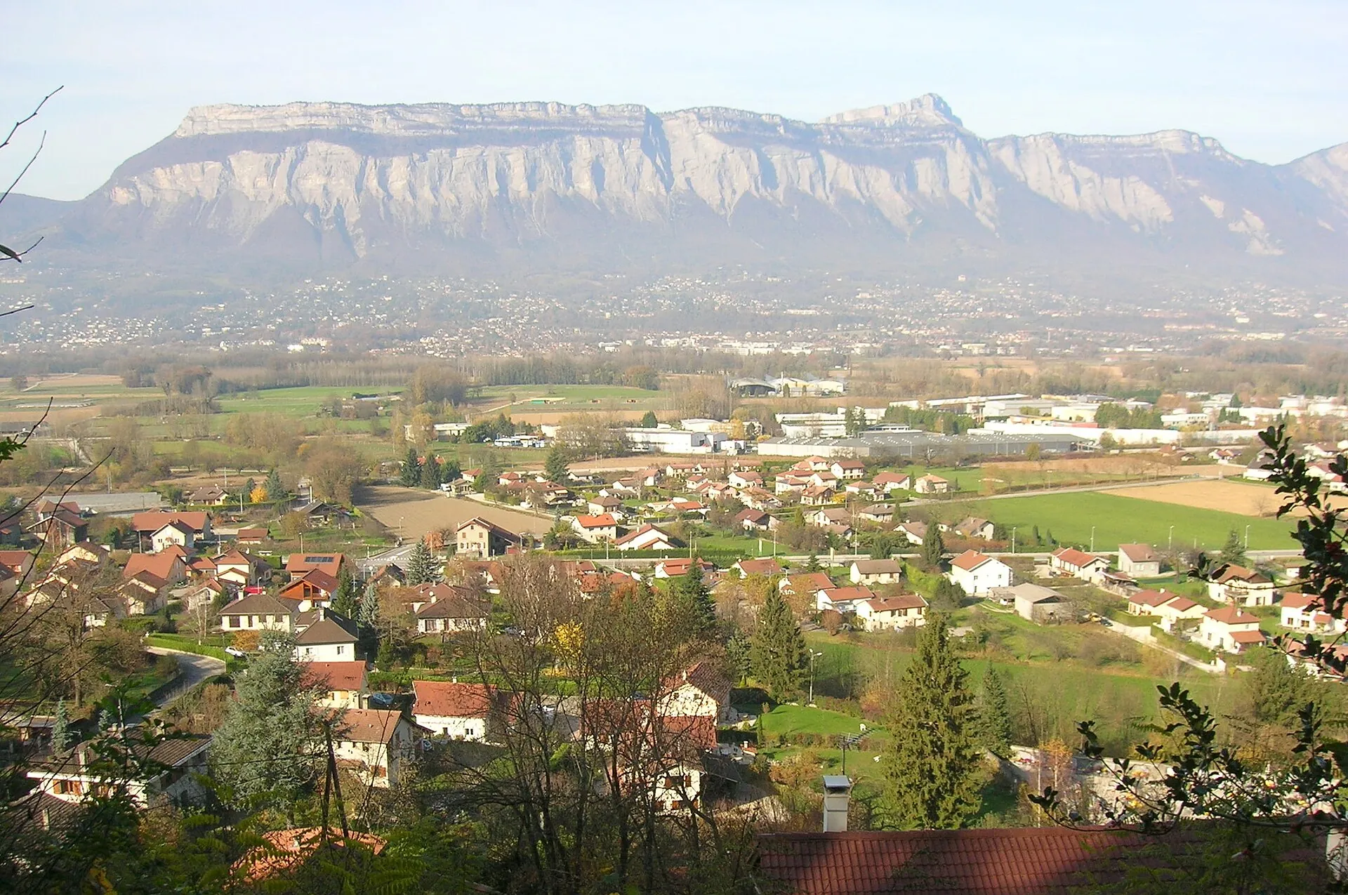 Vue de Gières