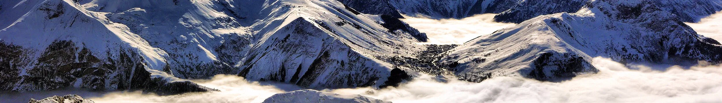 Vue de Les Deux Alpes