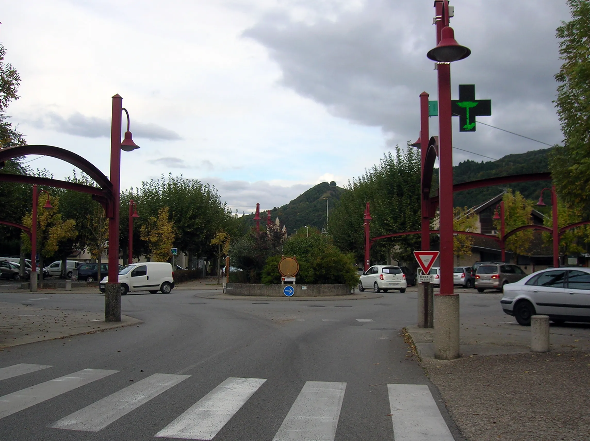 Vue de Poisat
