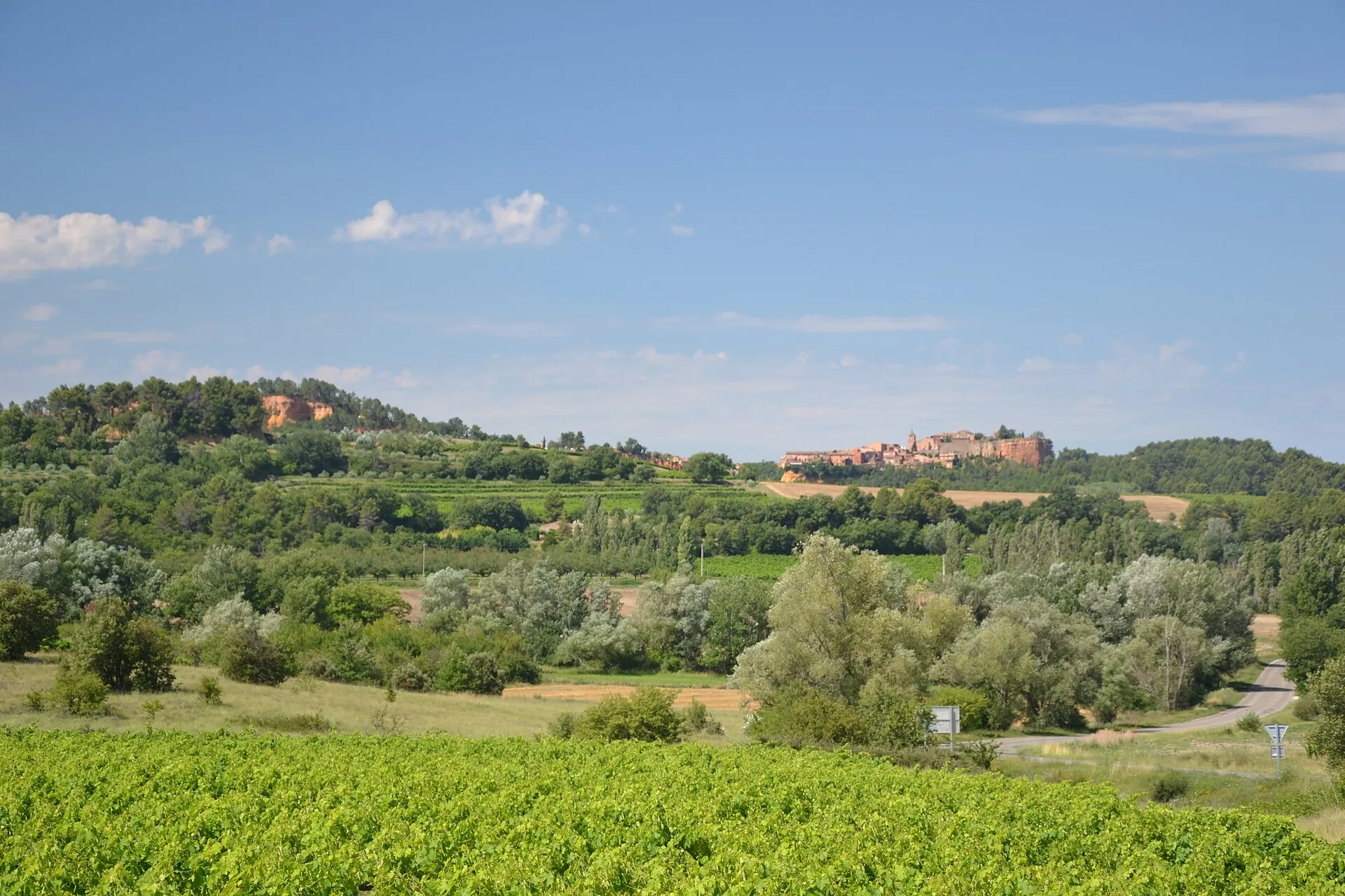 Vue de Roussillon