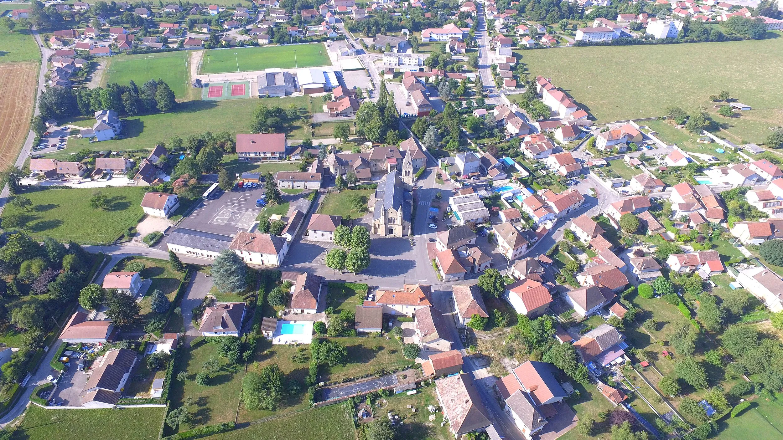 Vue de Saint-André-le-Gaz