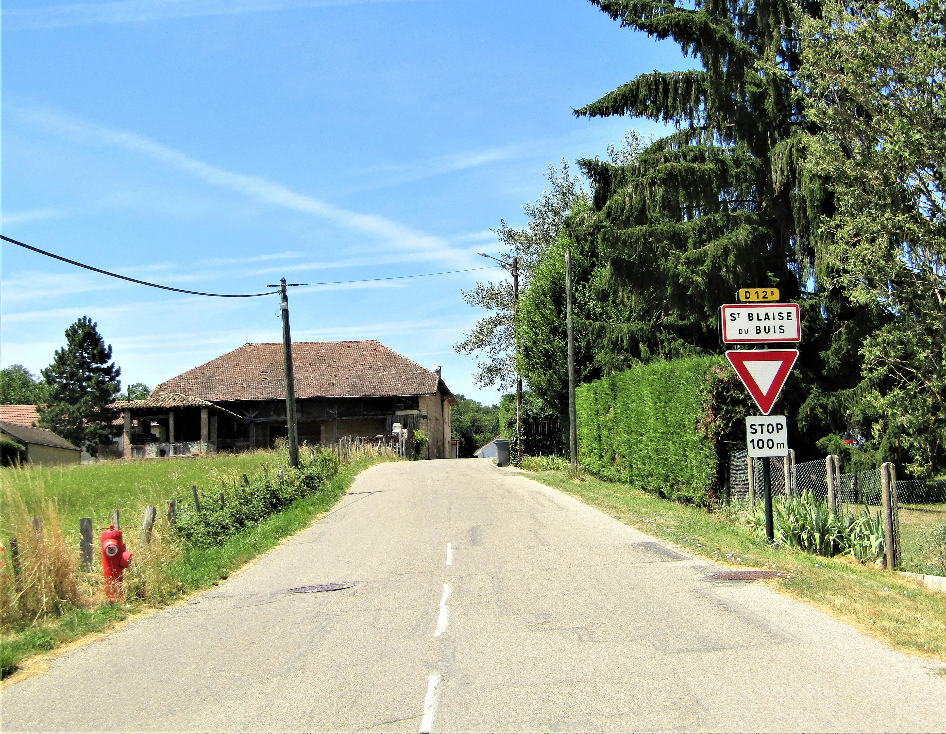 Vue de Saint-Blaise-du-Buis