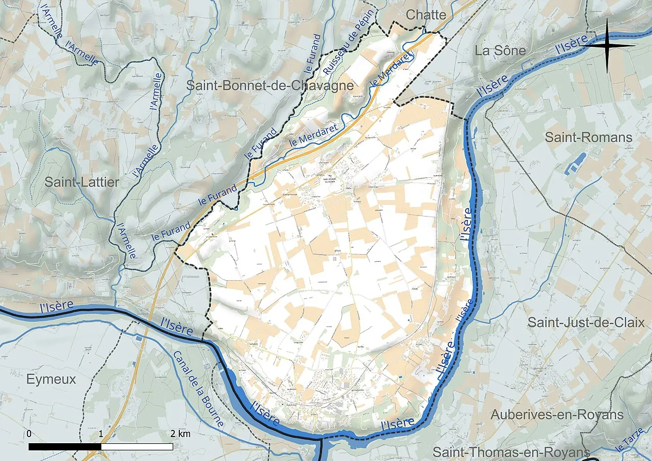 Vue de Saint-Hilaire-du-Rosier