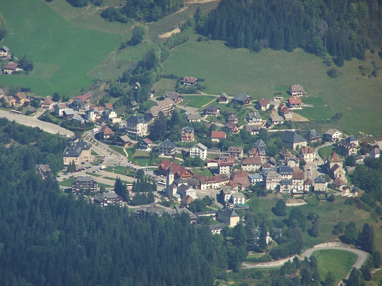 Vue de Saint-Pierre-de-Chartreuse