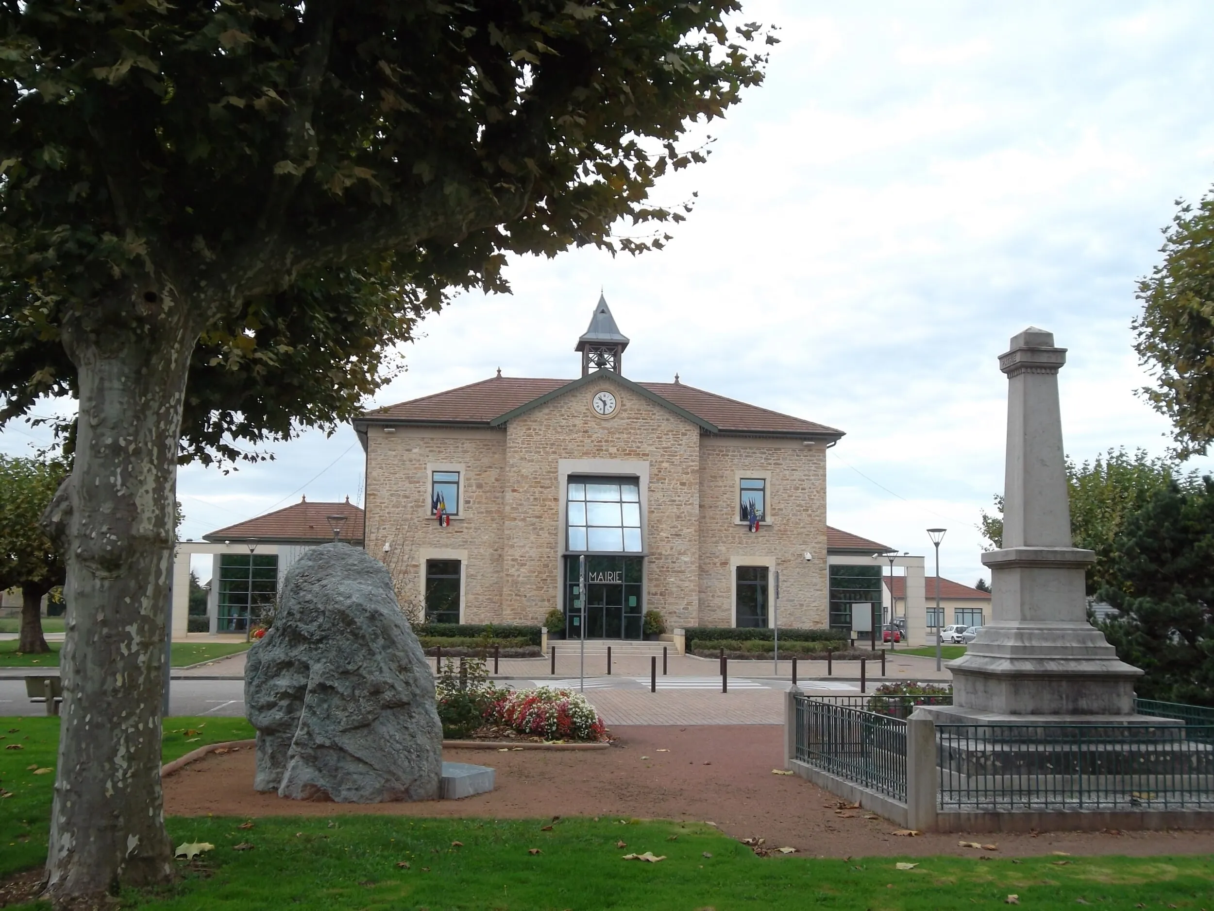 Vue de Saint-Romain-de-Jalionas