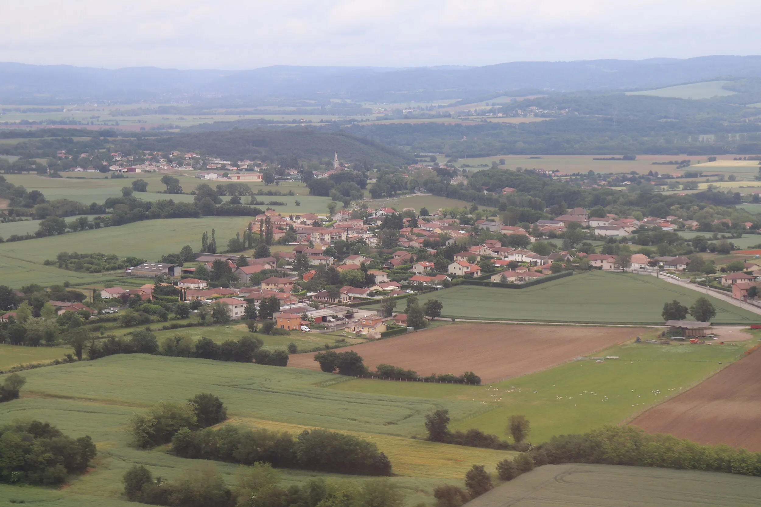 Vue de Satolas-et-Bonce