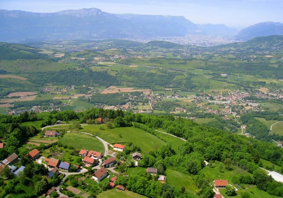 Vue de Vaulnaveys-le-Bas