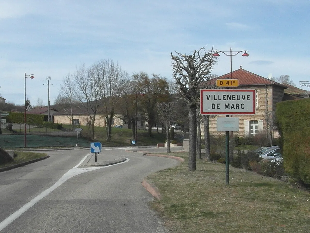 Vue de Villeneuve-de-Marc