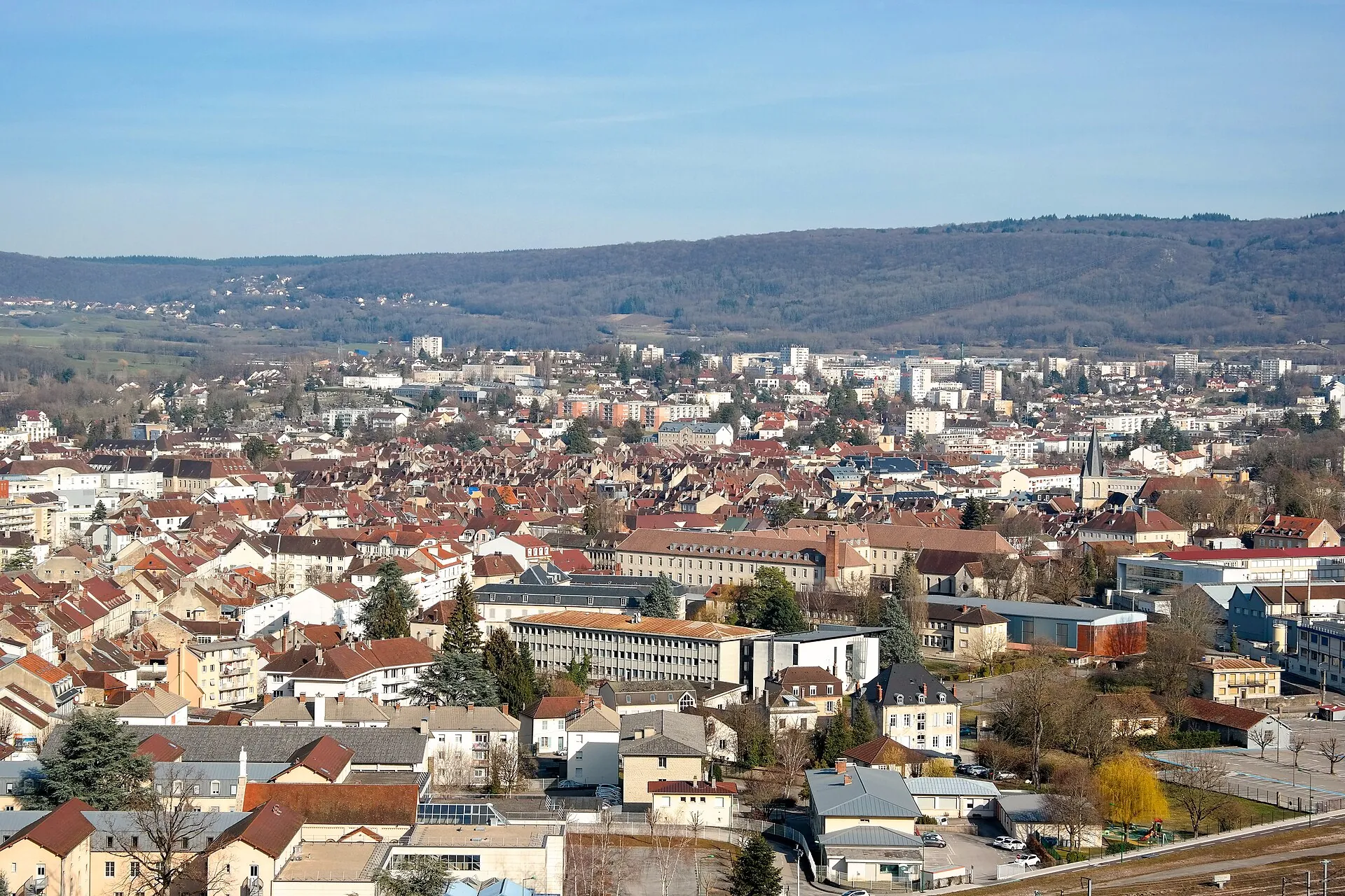 Vue de Lons-le-Saunier