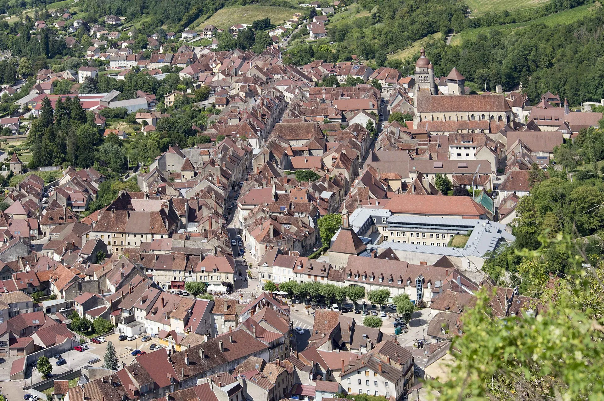Vue de Poligny