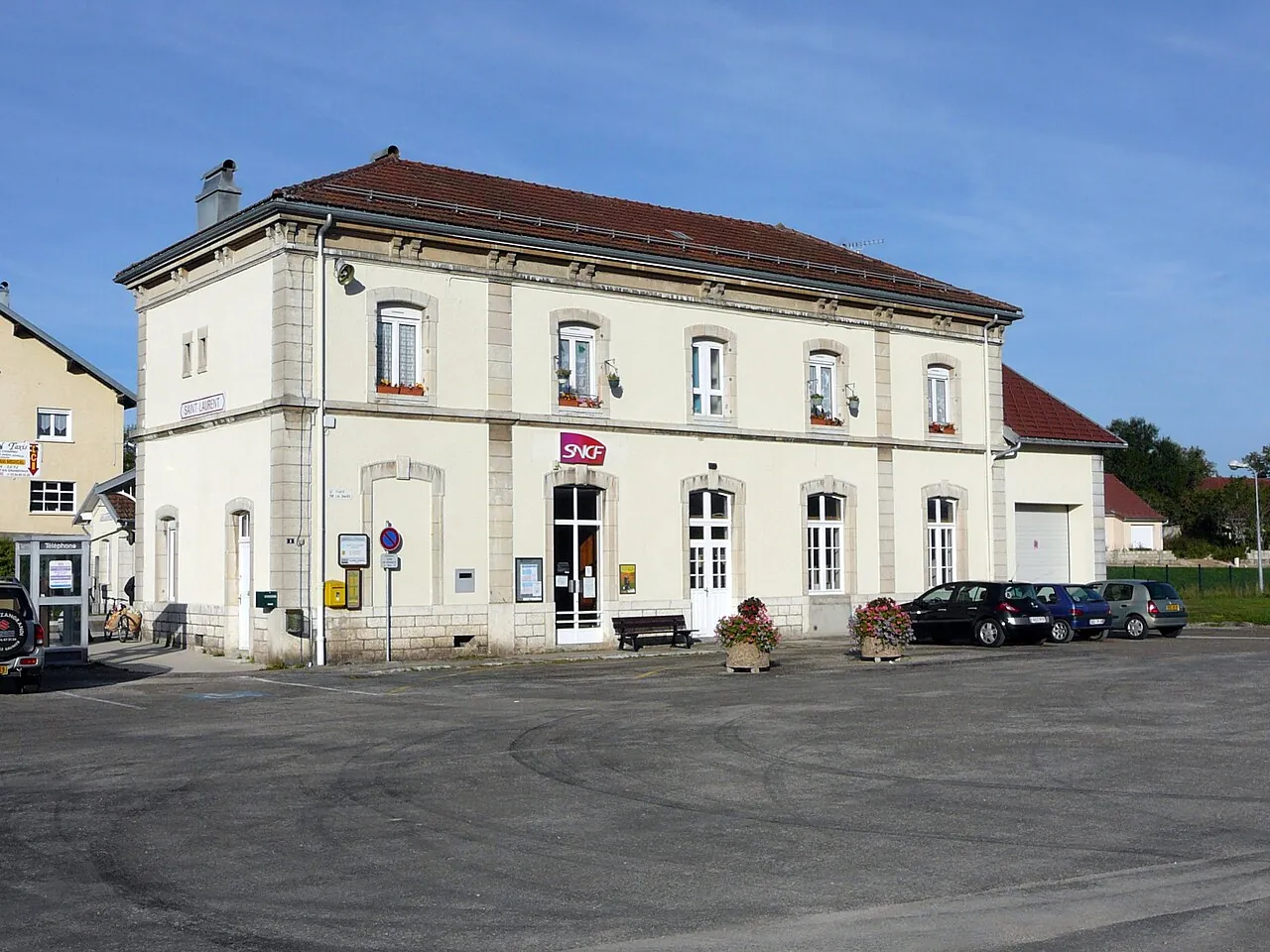 Vue de Saint-Laurent-en-Grandvaux