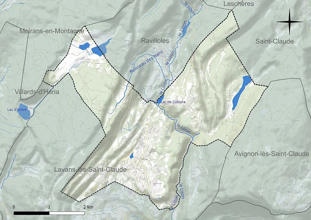 Vue de Coteaux du Lizon