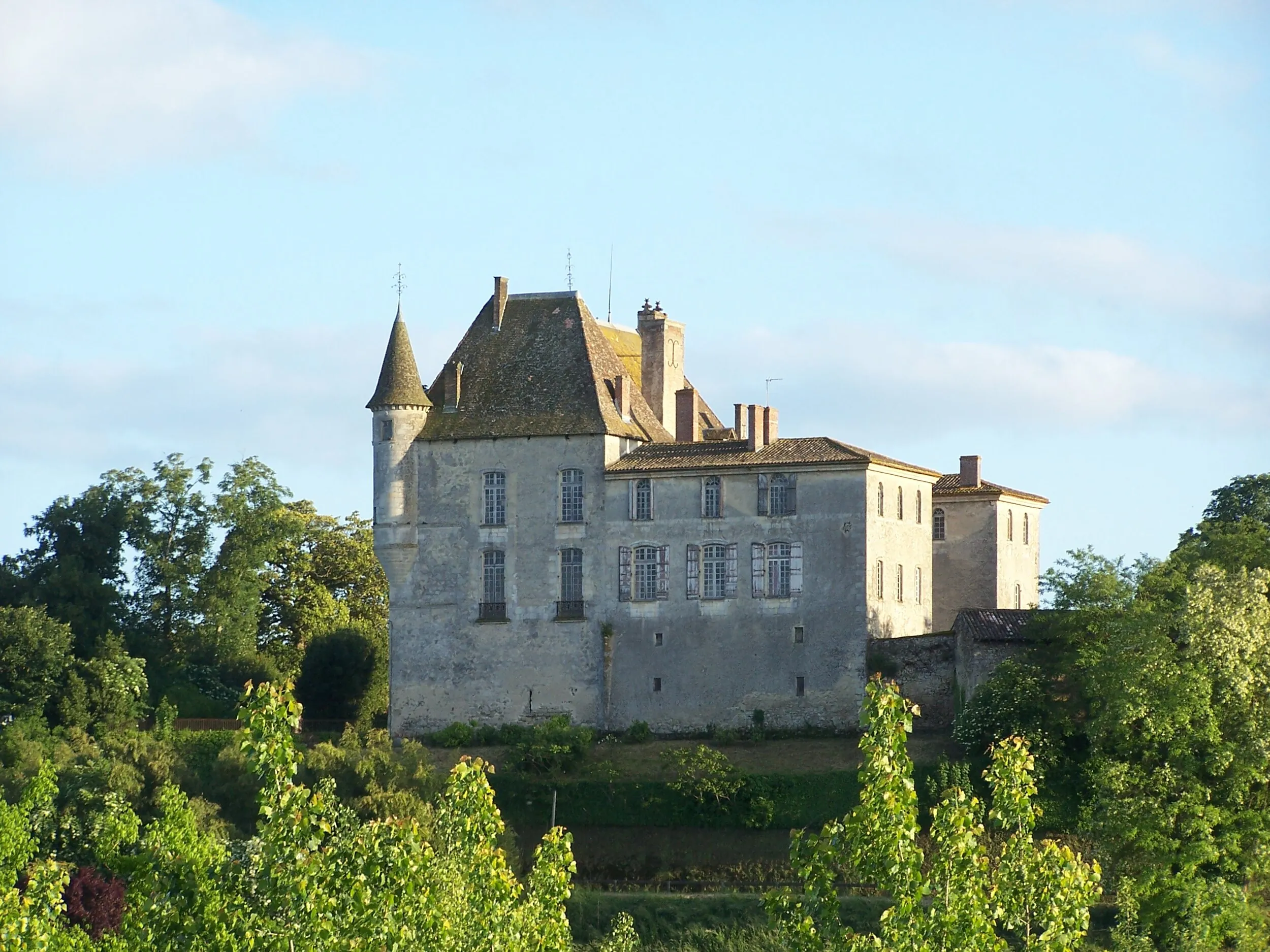 Vue de Castets