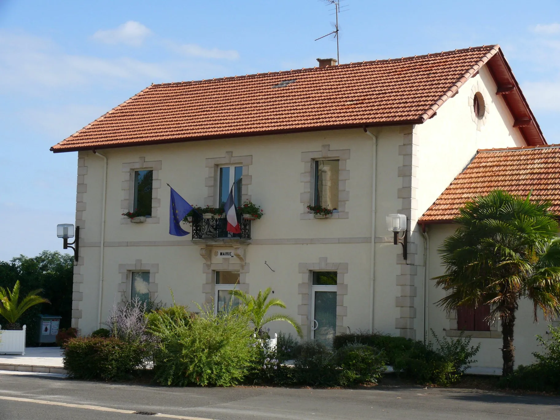 Vue de Gamarde-les-Bains