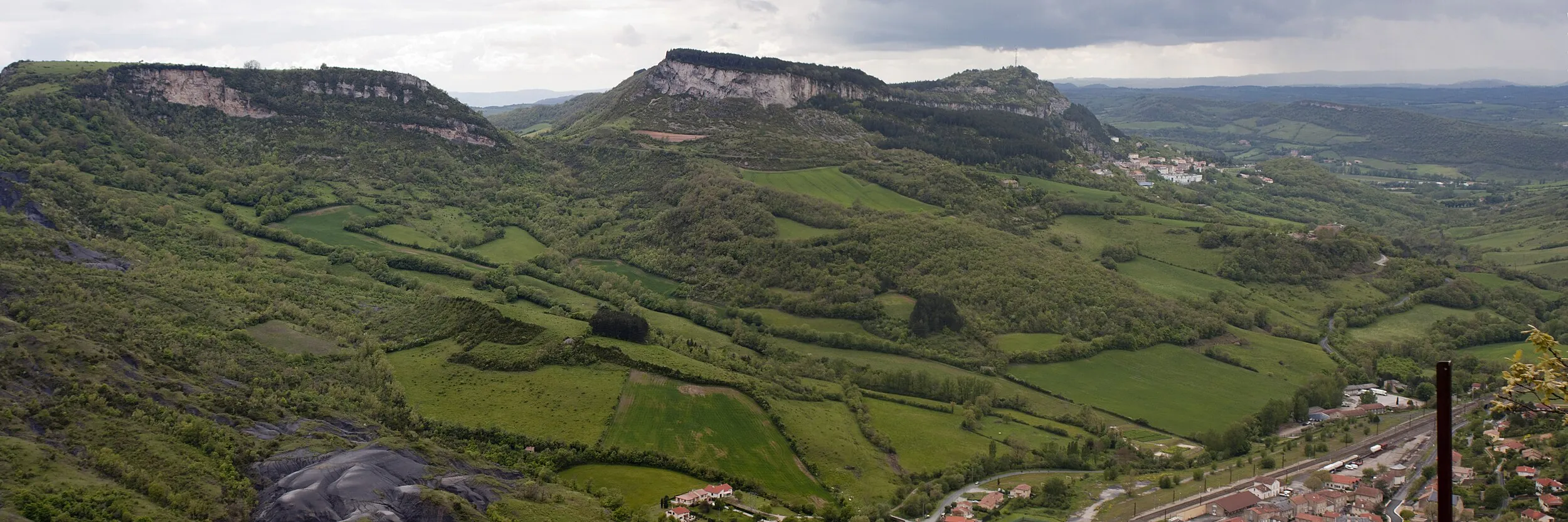 Vue de Roquefort