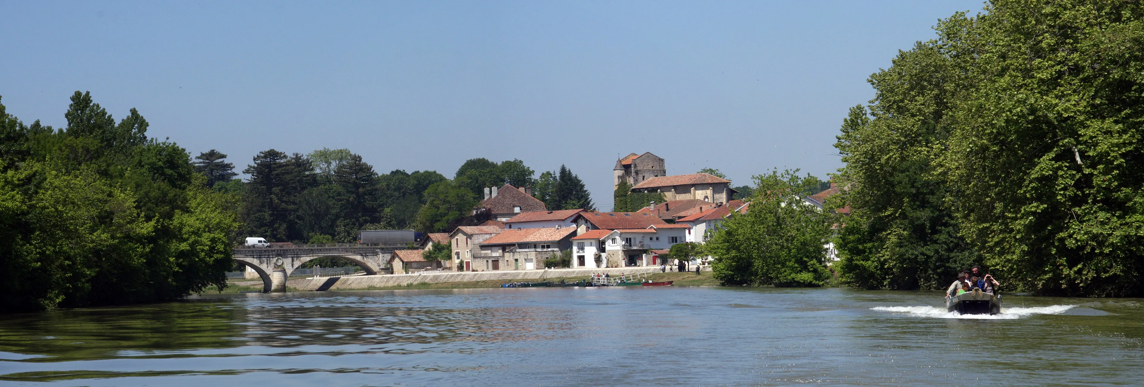 Vue de Saubusse