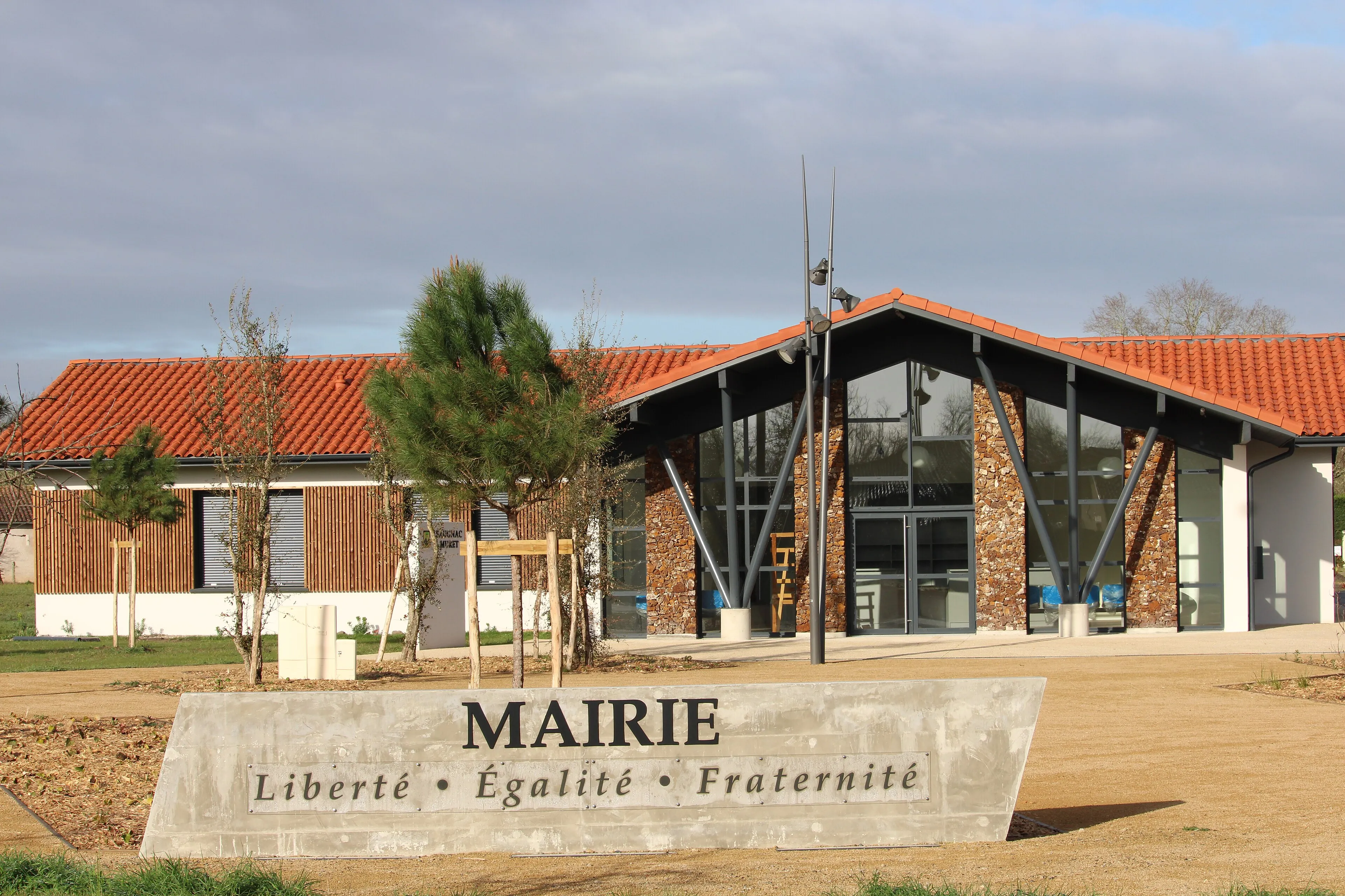 Vue de Saugnac-et-Muret