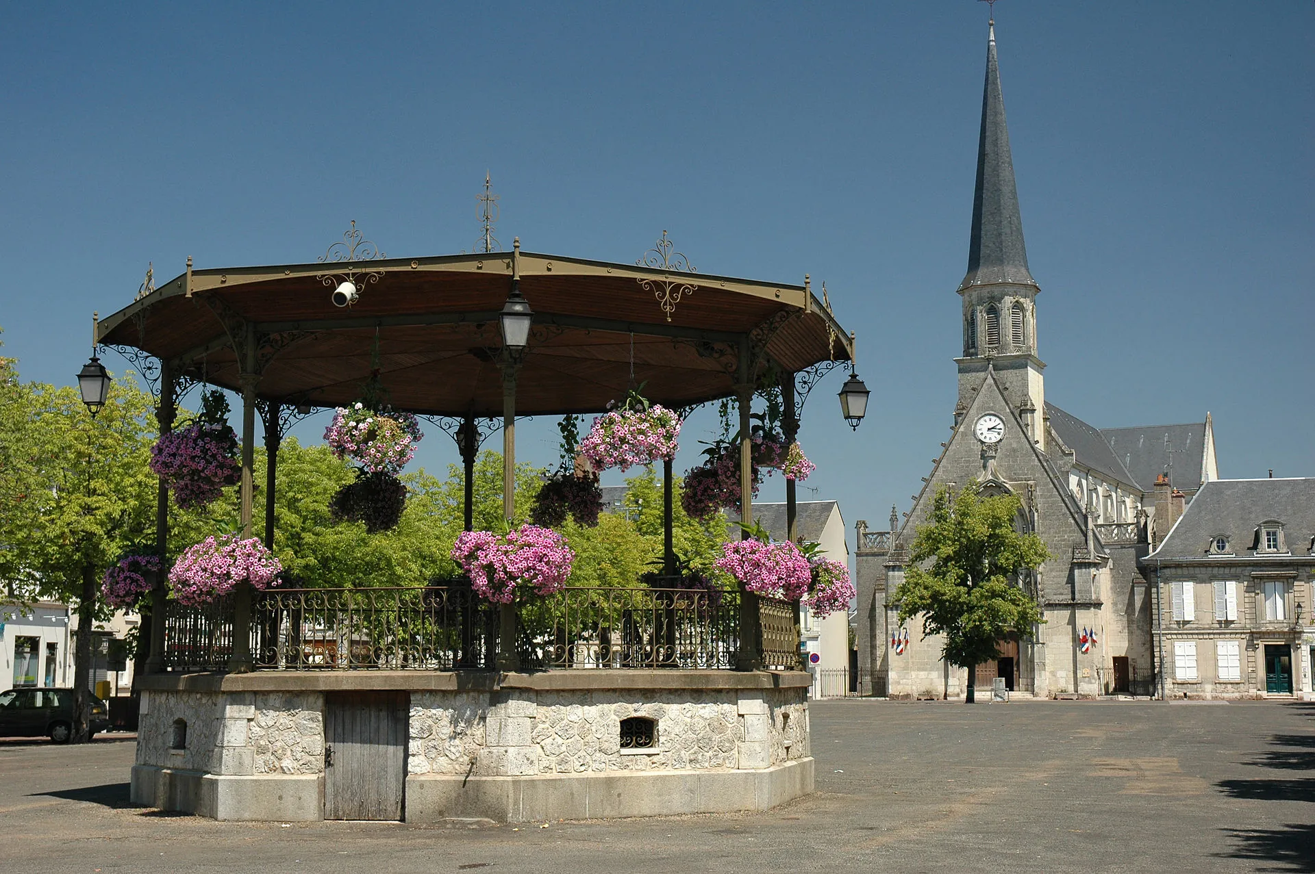 Vue de Montoire-sur-le-Loir