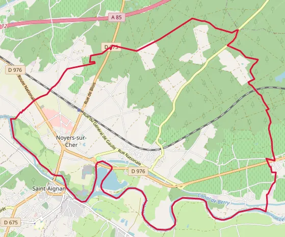 Vue de Noyers-sur-Cher