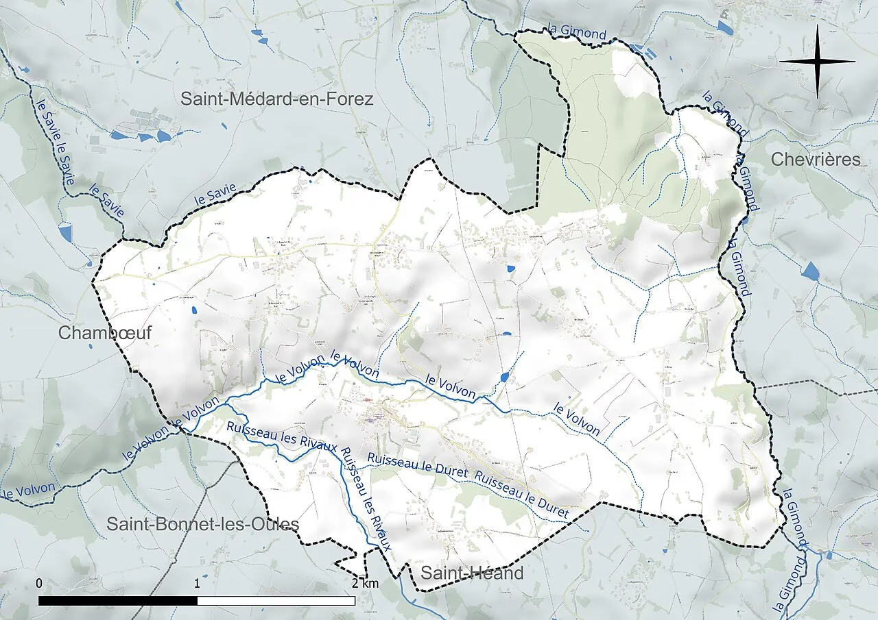 Vue de Aveizieux