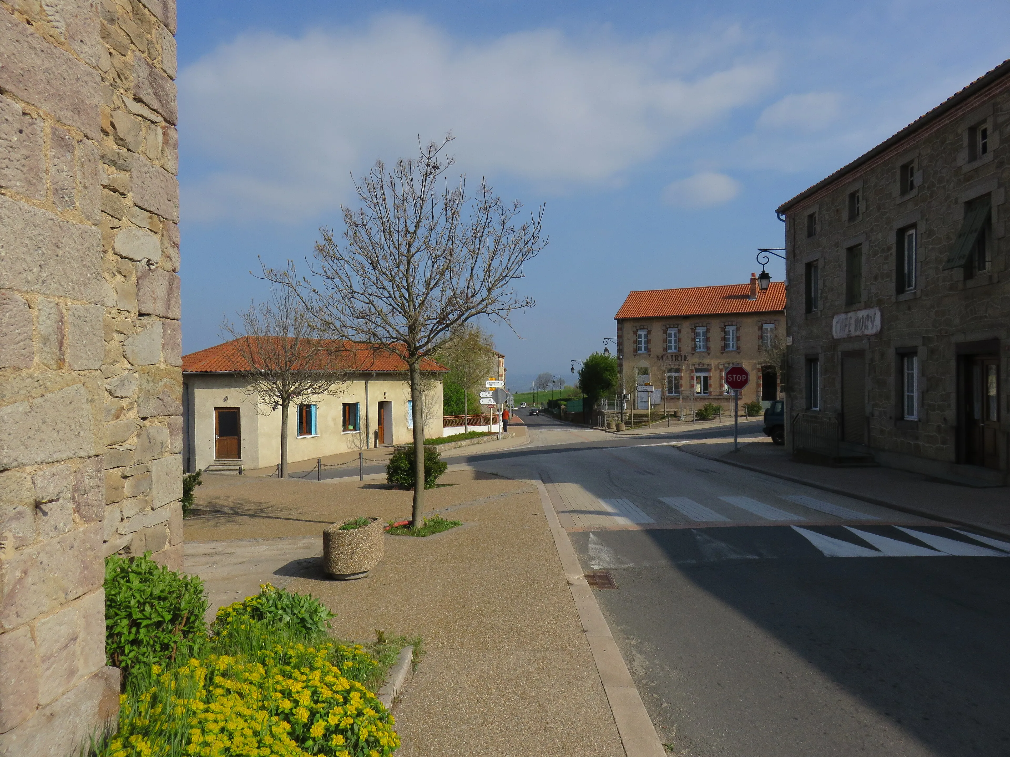 Vue de Boisset-Saint-Priest