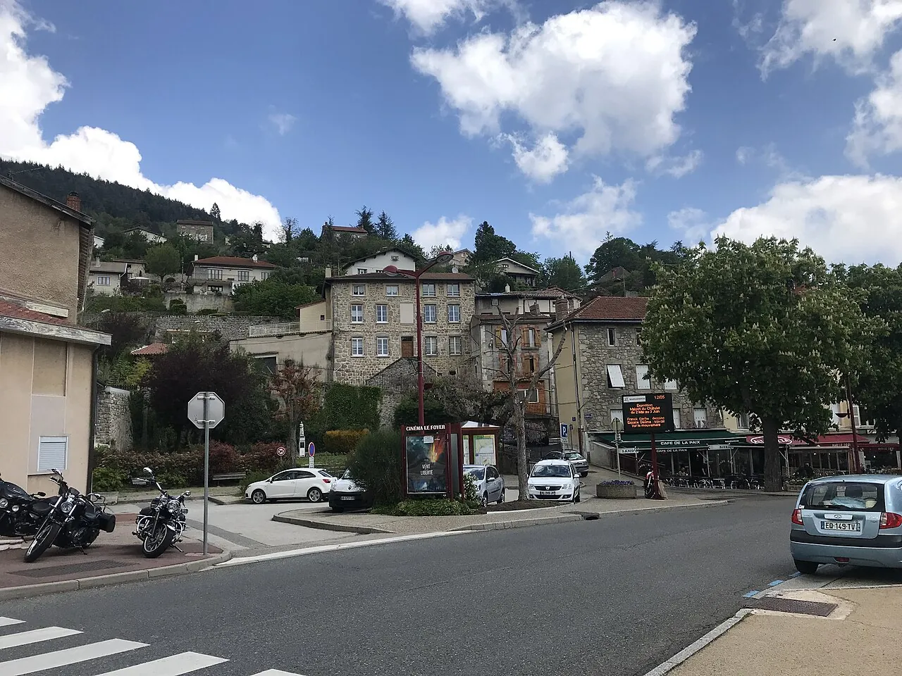 Vue de Bourg-Argental