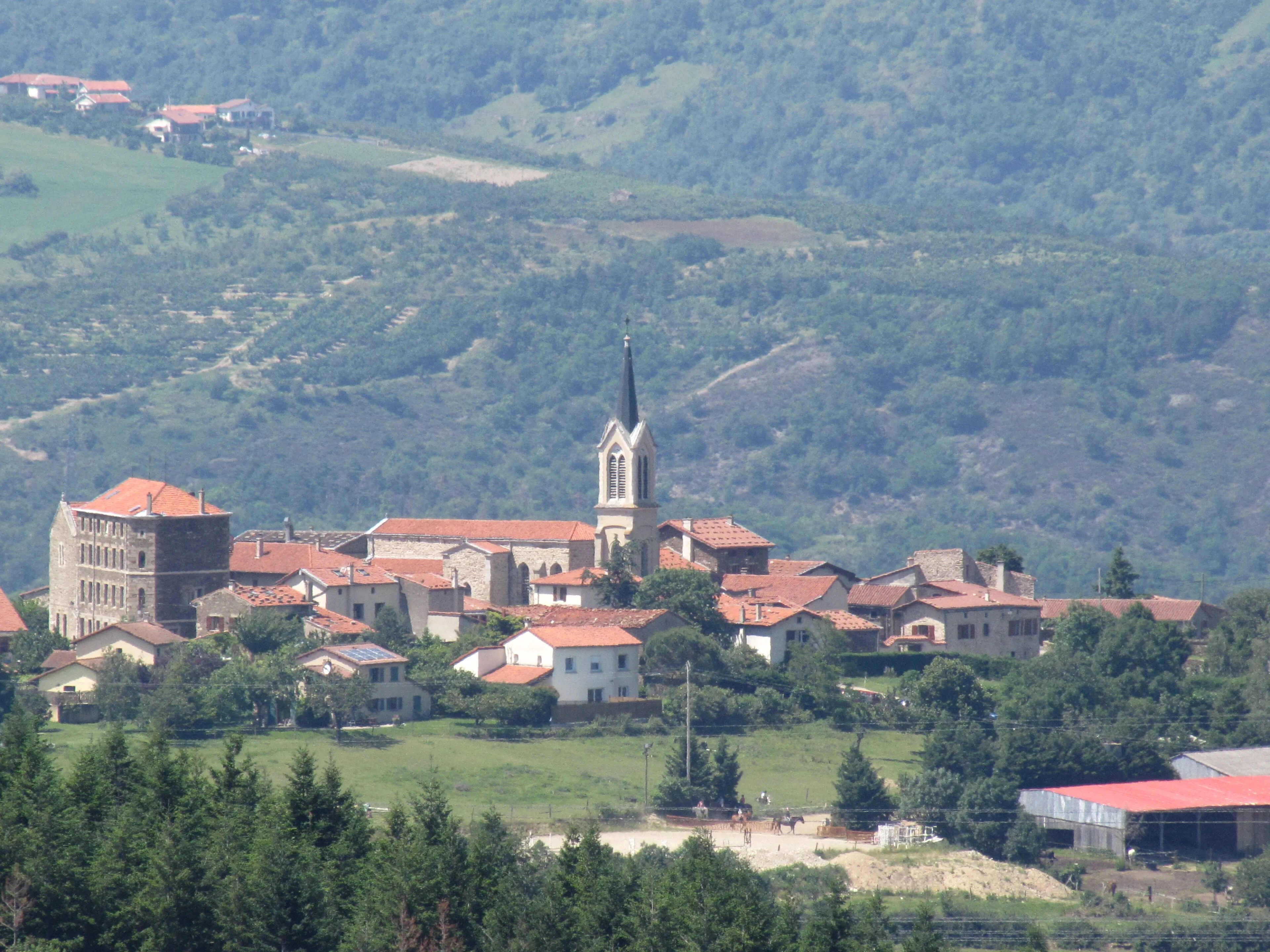 Vue de Farnay