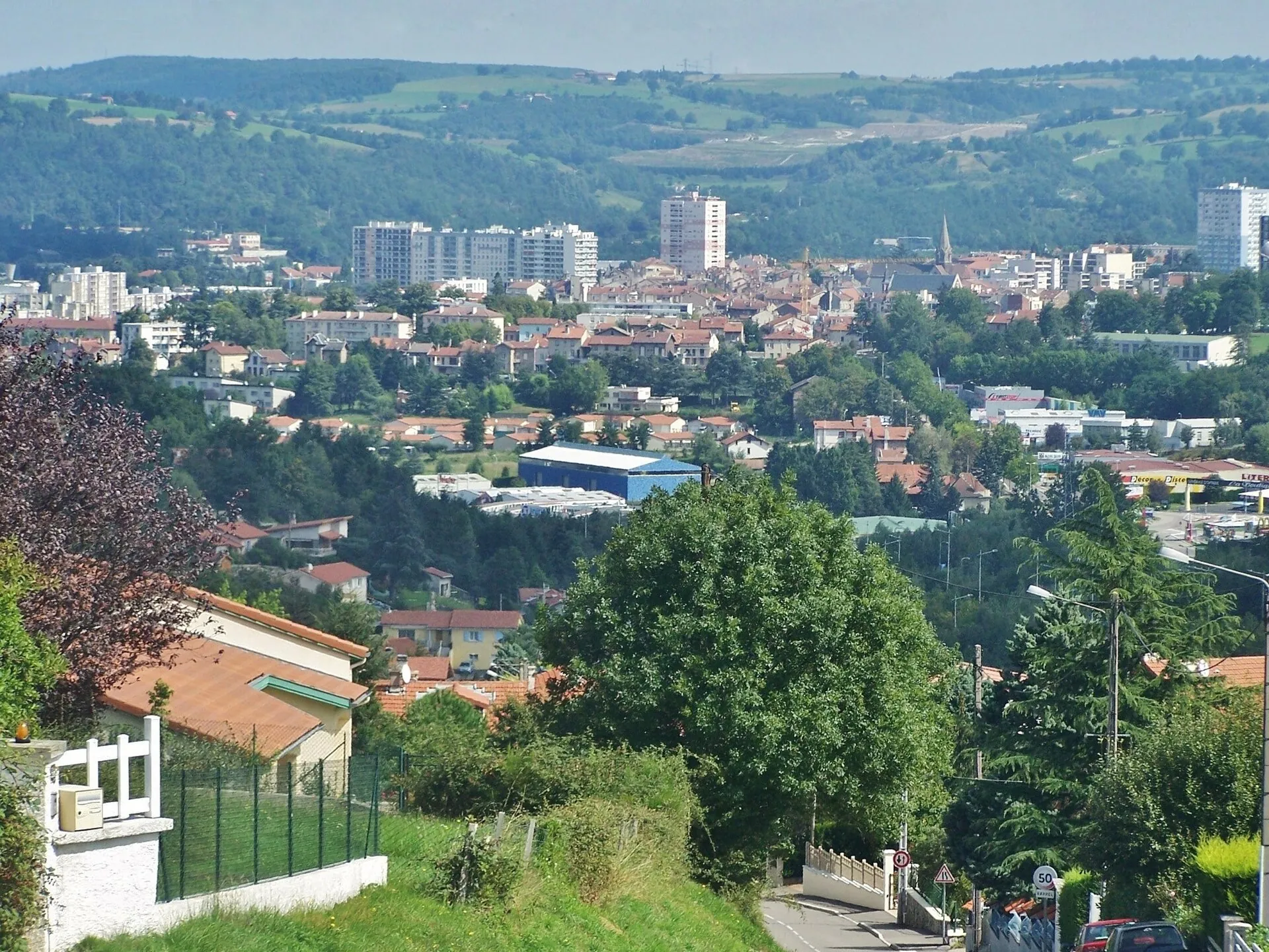 Vue de Firminy