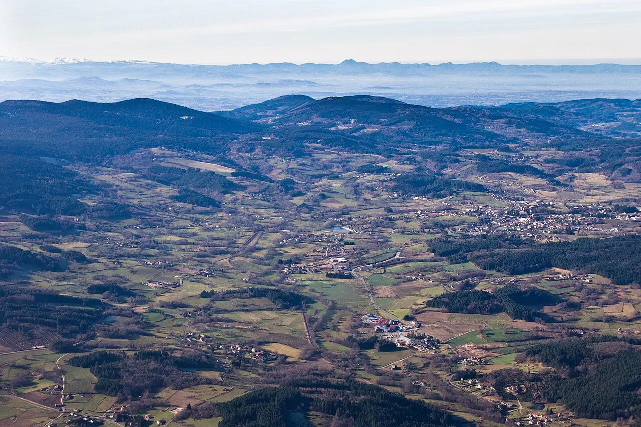 Vue de Noirétable