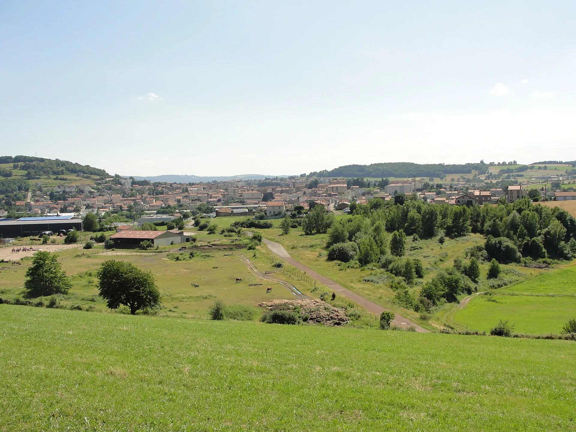 Vue de Roche-la-Molière