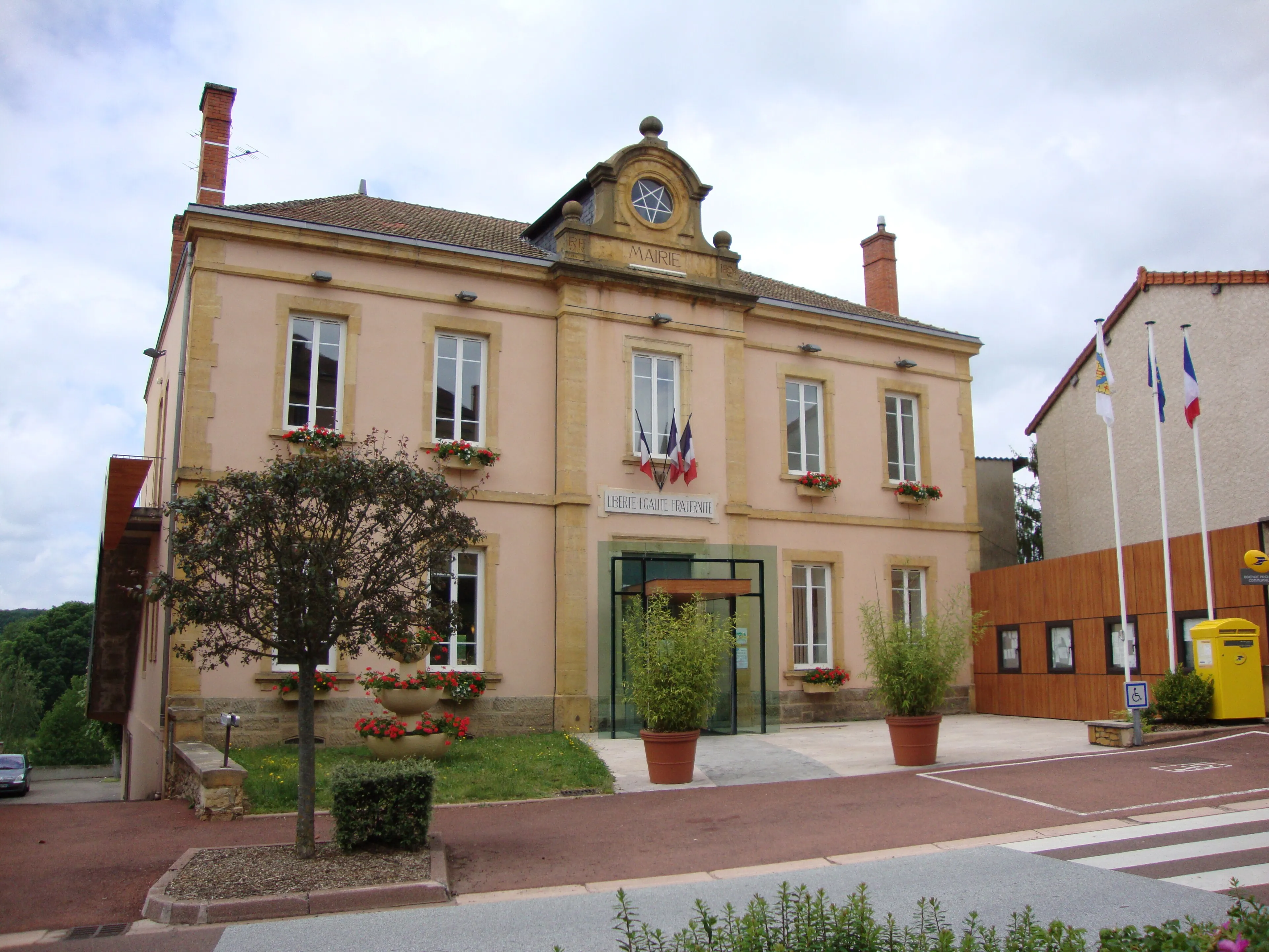 Vue de Saint-Denis-de-Cabanne